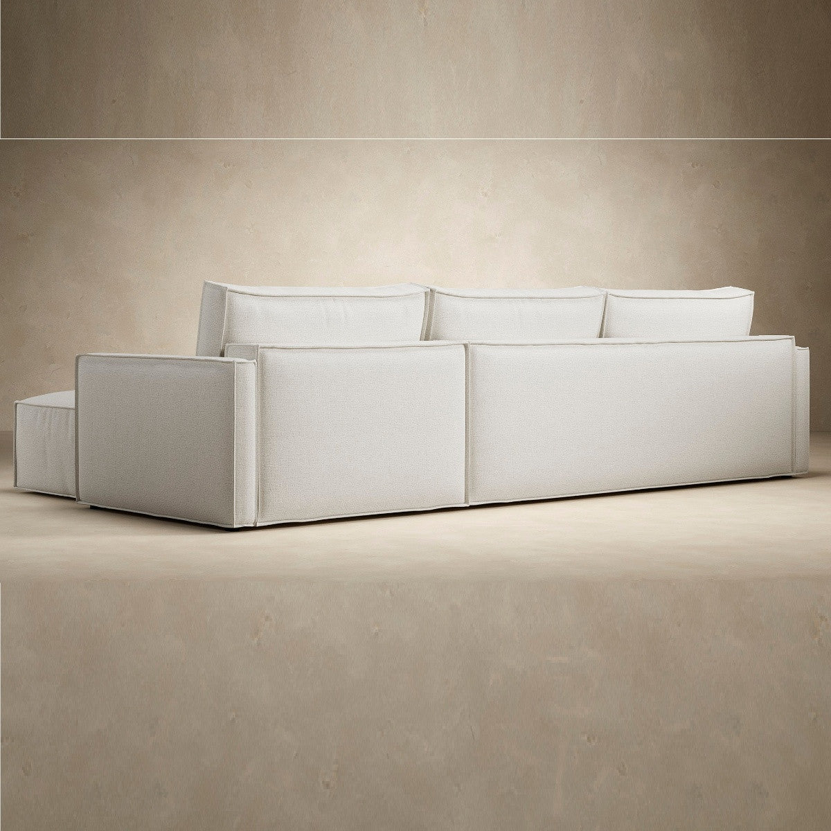 Newilla Storage Sofa Bed Lounger with Slim Arms