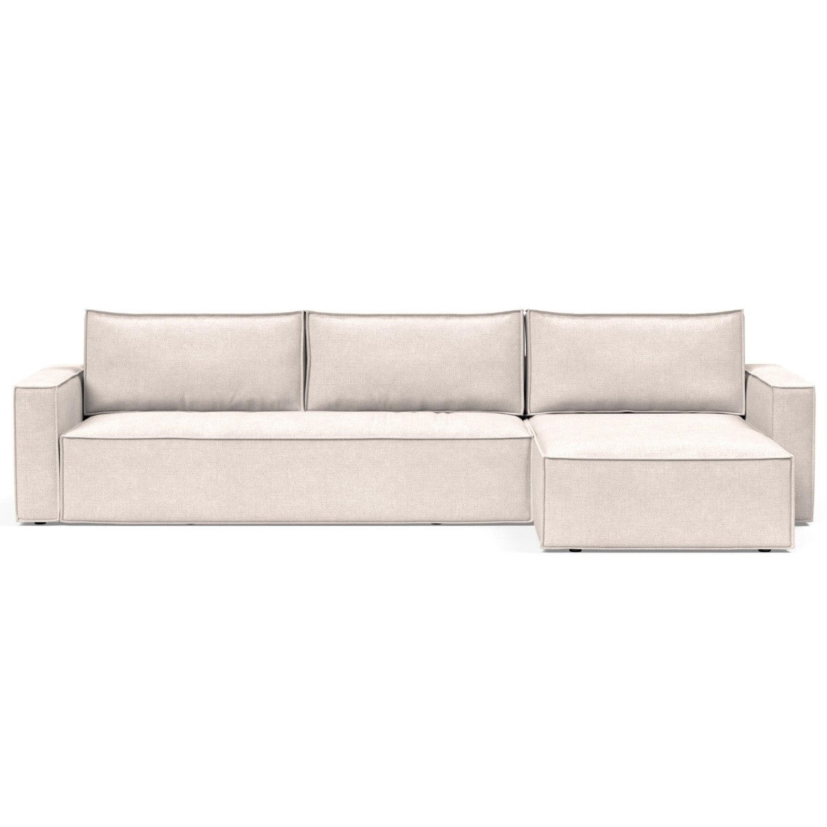 Newilla Storage Sleeper Sofa Bed with Lounger & Standard Arms