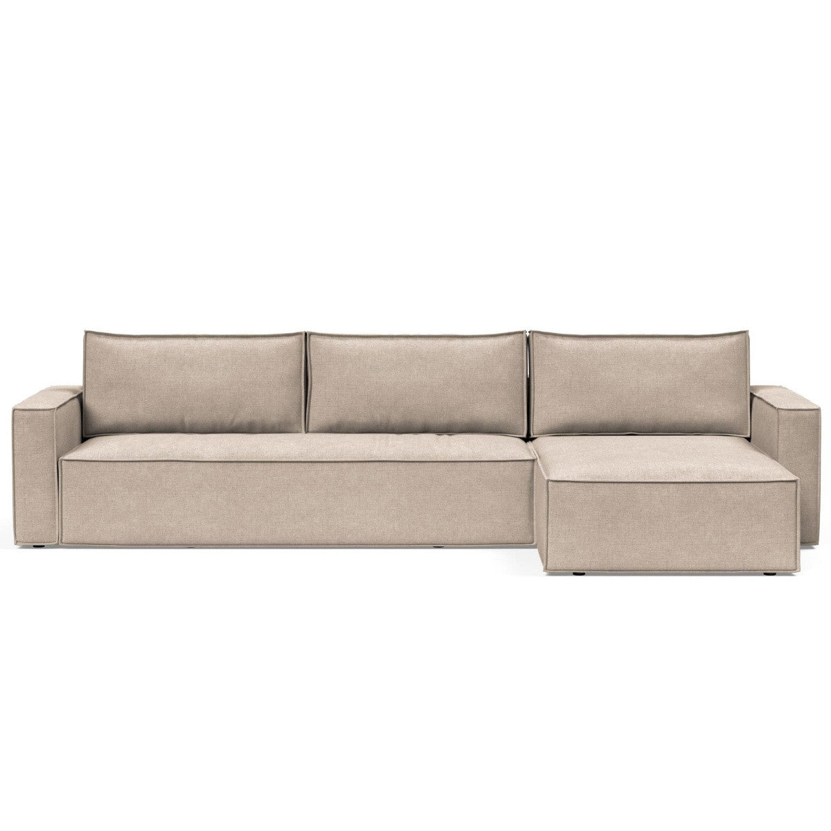 Newilla Storage Sleeper Sofa Bed with Lounger & Standard Arms