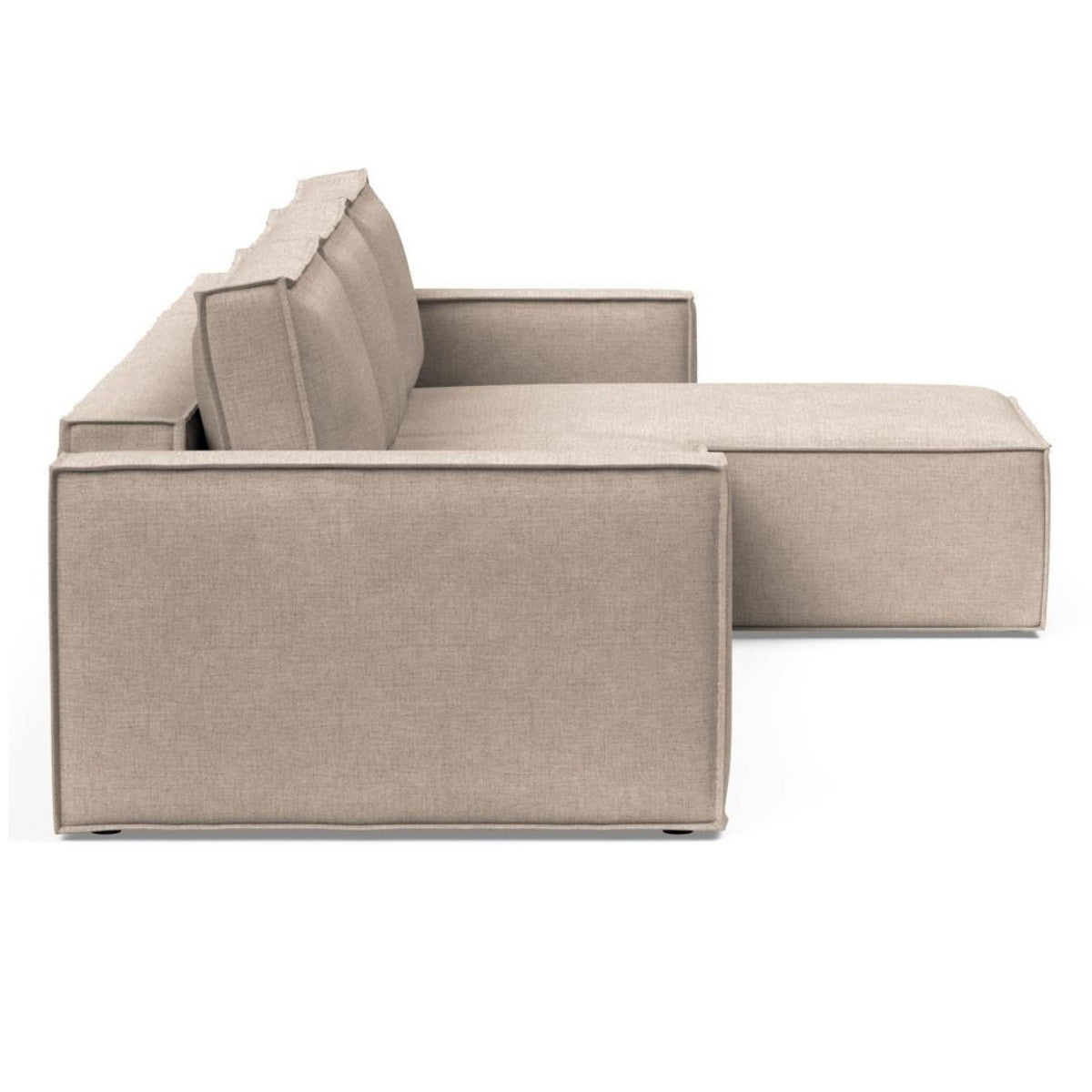 Newilla Storage Sleeper Sofa Bed with Lounger & Standard Arms