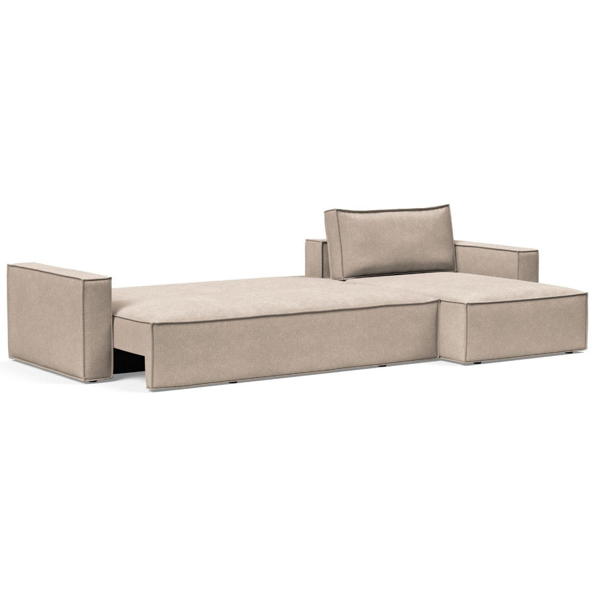 Newilla Storage Sleeper Sofa Bed with Lounger & Standard Arms