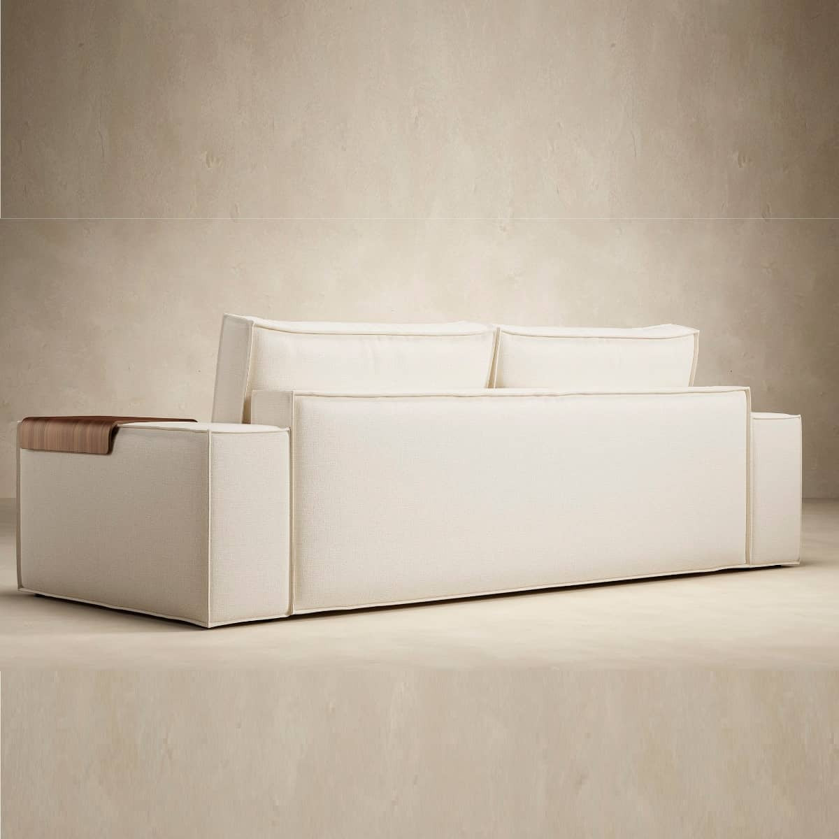 Newilla Storage Sleeper Sofa Bed with Wide Arms