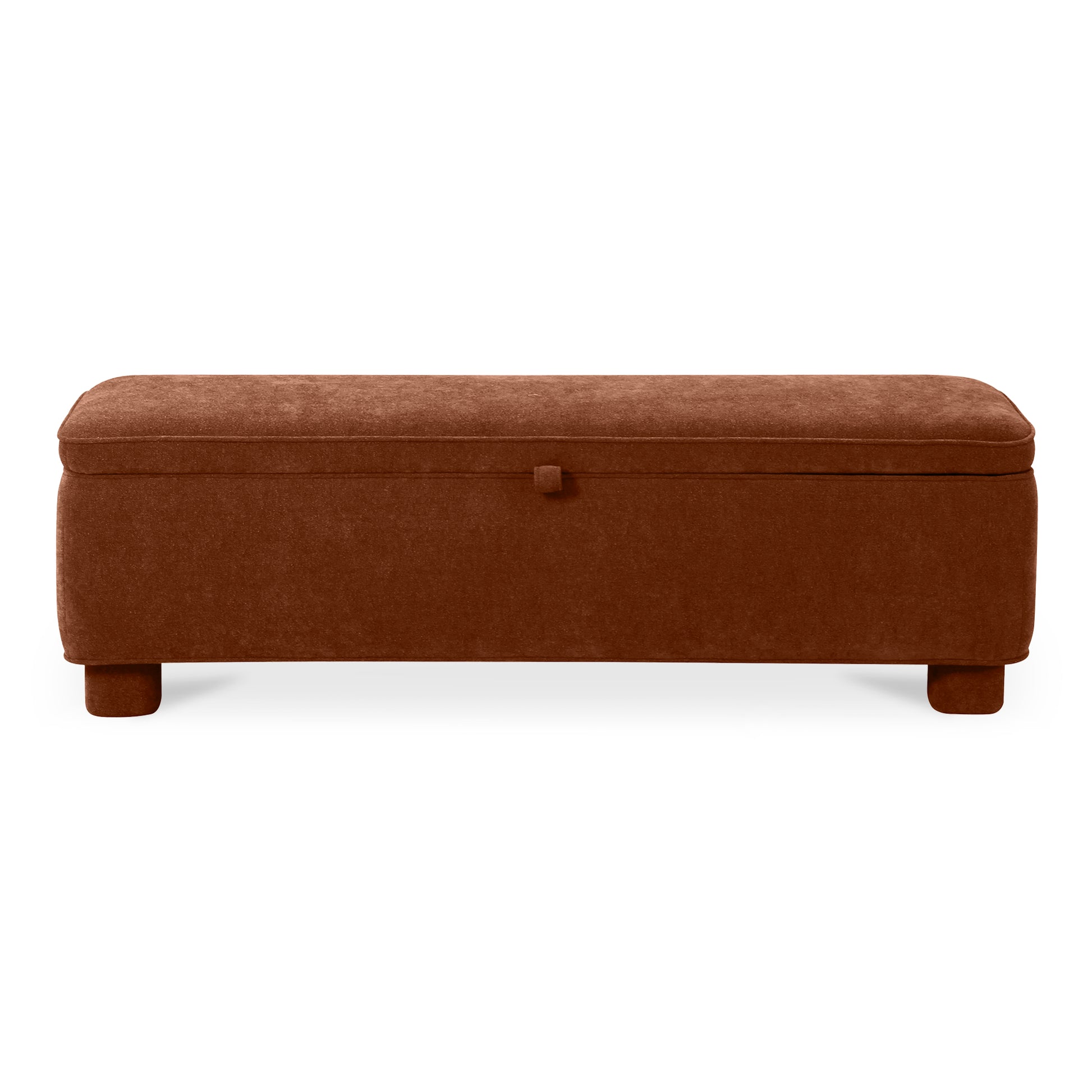 Ichigo Storage Bench Deep Orange by Moe's Home Collection