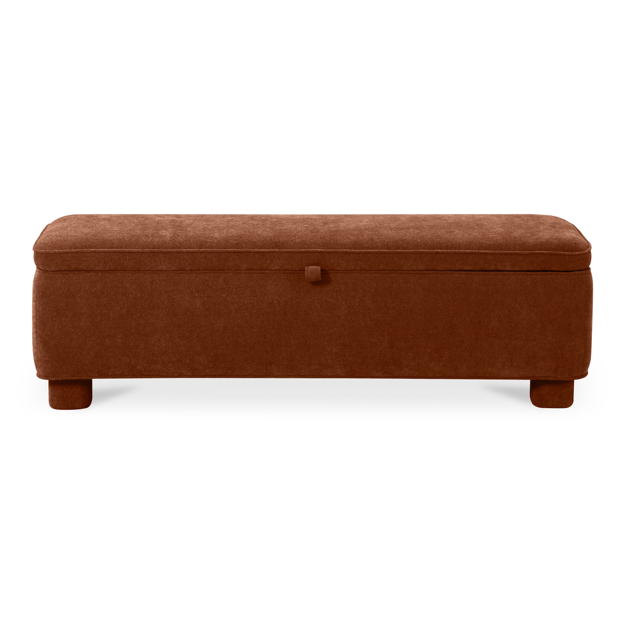 Ichigo Storage Bench Deep Orange by Moe's Home Collection