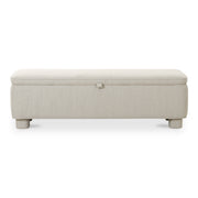 Ichigo Storage Bench Light Grey by Moe's Home Collection