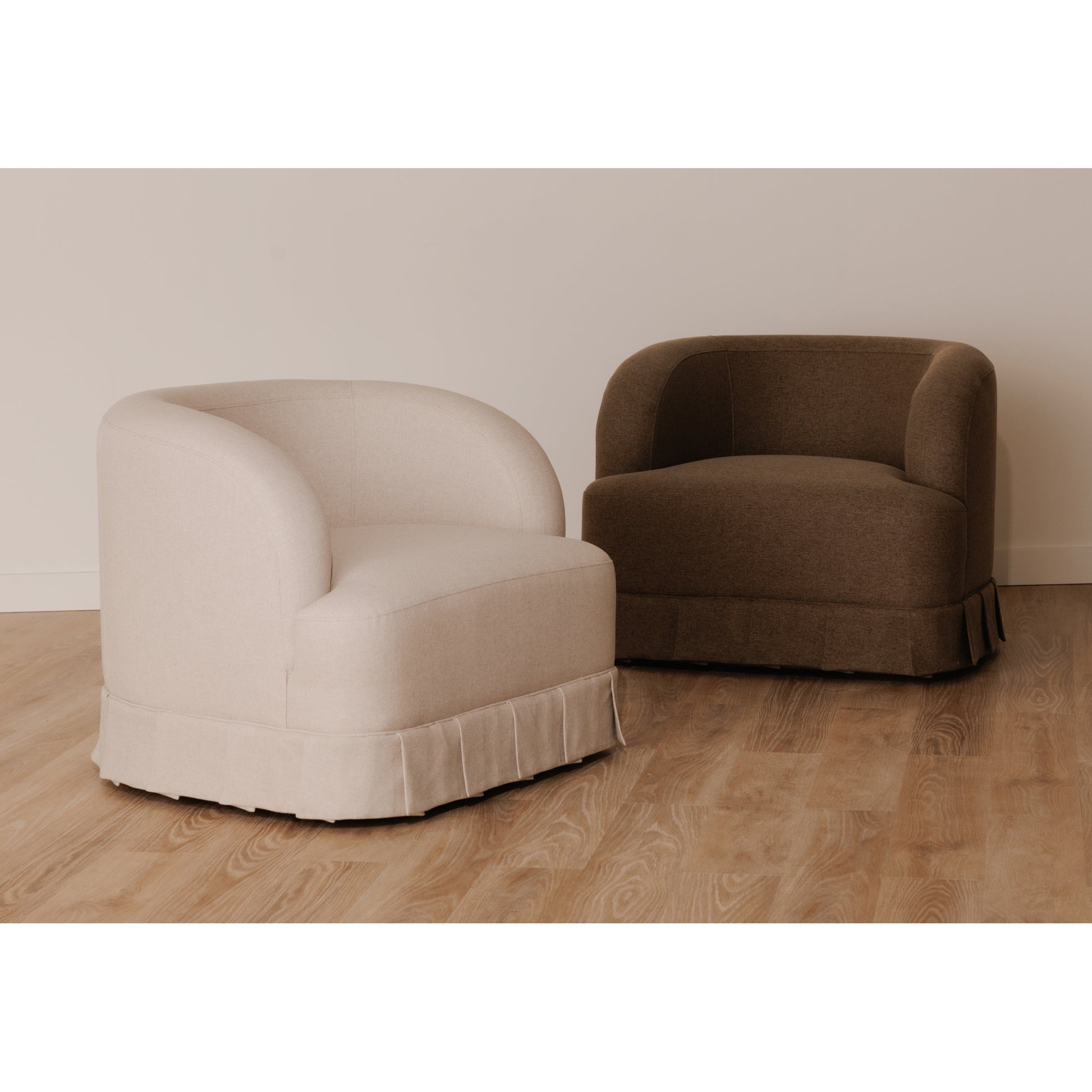 Maren Swivel Chair Brown by Moe's Home Collection - view 3