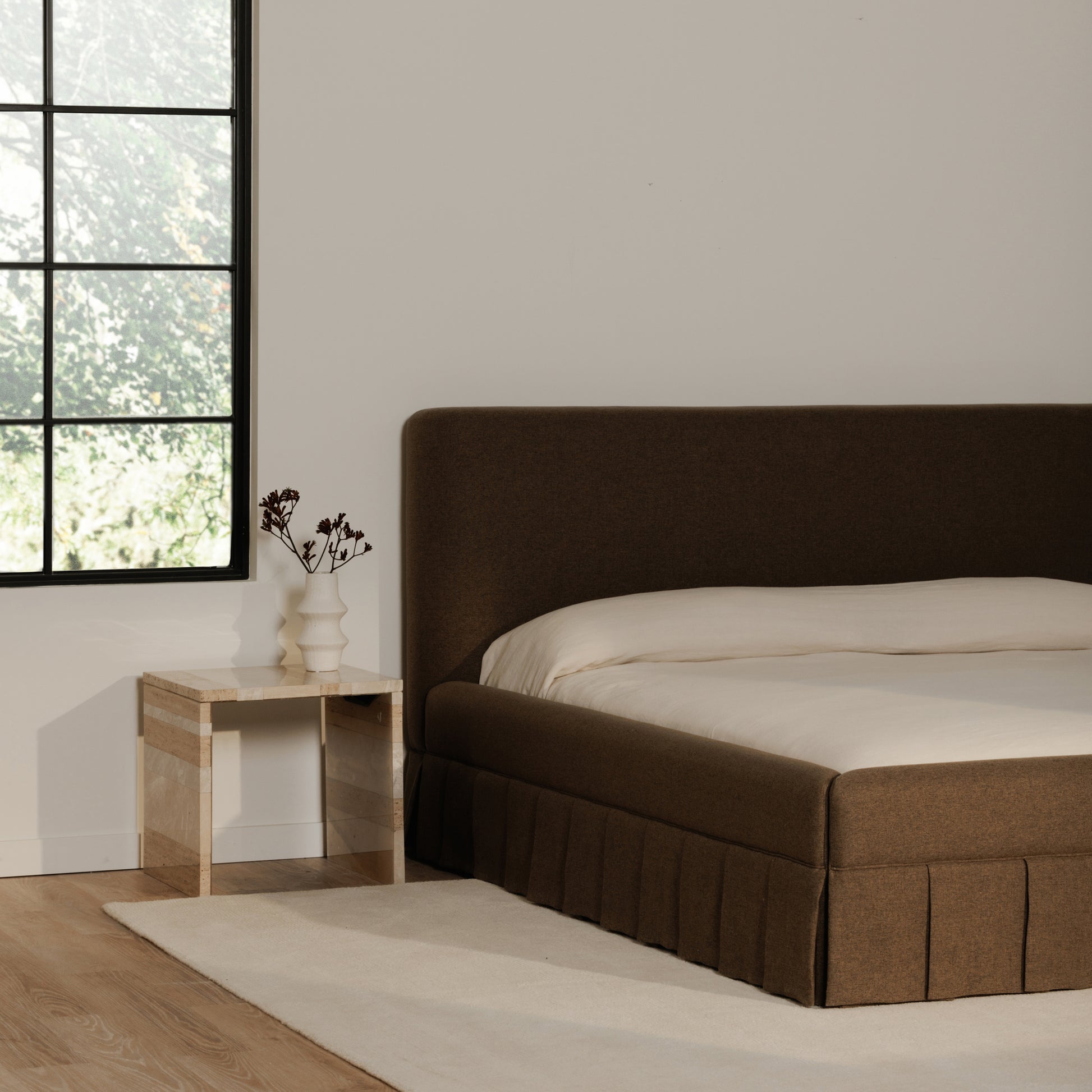 Maren Queen Bed Brown by Moe's Home Collection - view 3