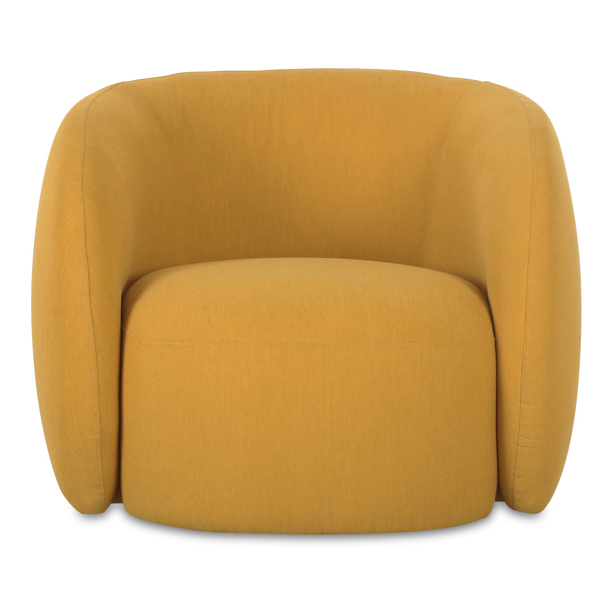 Rae Outdoor Accent Chair Deep Yellow by Moe's Home Collection