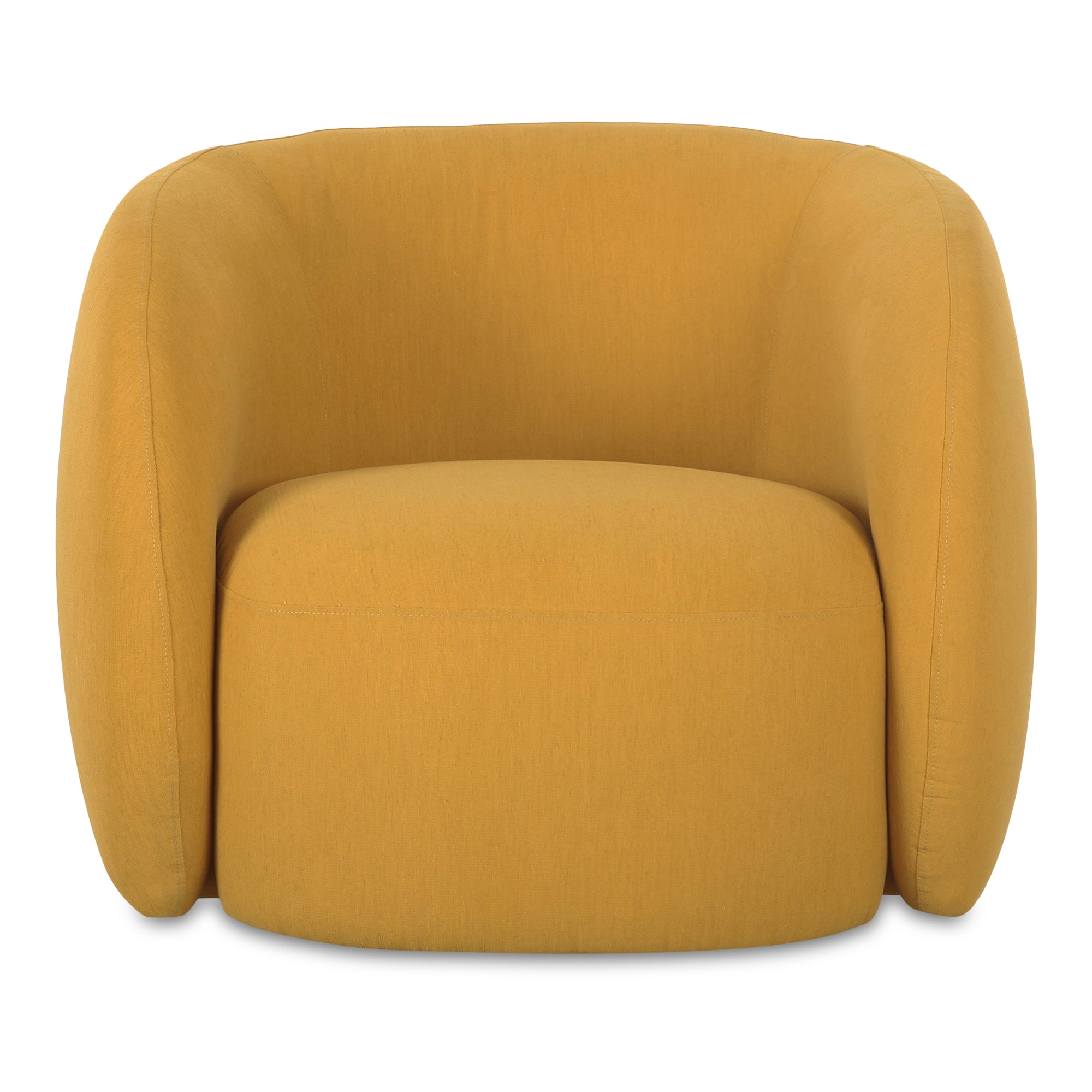 Rae Outdoor Accent Chair Deep Yellow by Moe's Home Collection