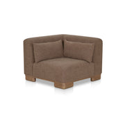 June Corner Chair Dark Brown by Moe's Home Collection