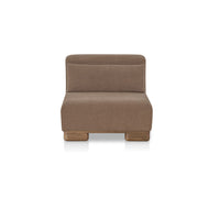 June Slipper Chair Dark Brown by Moe's Home Collection