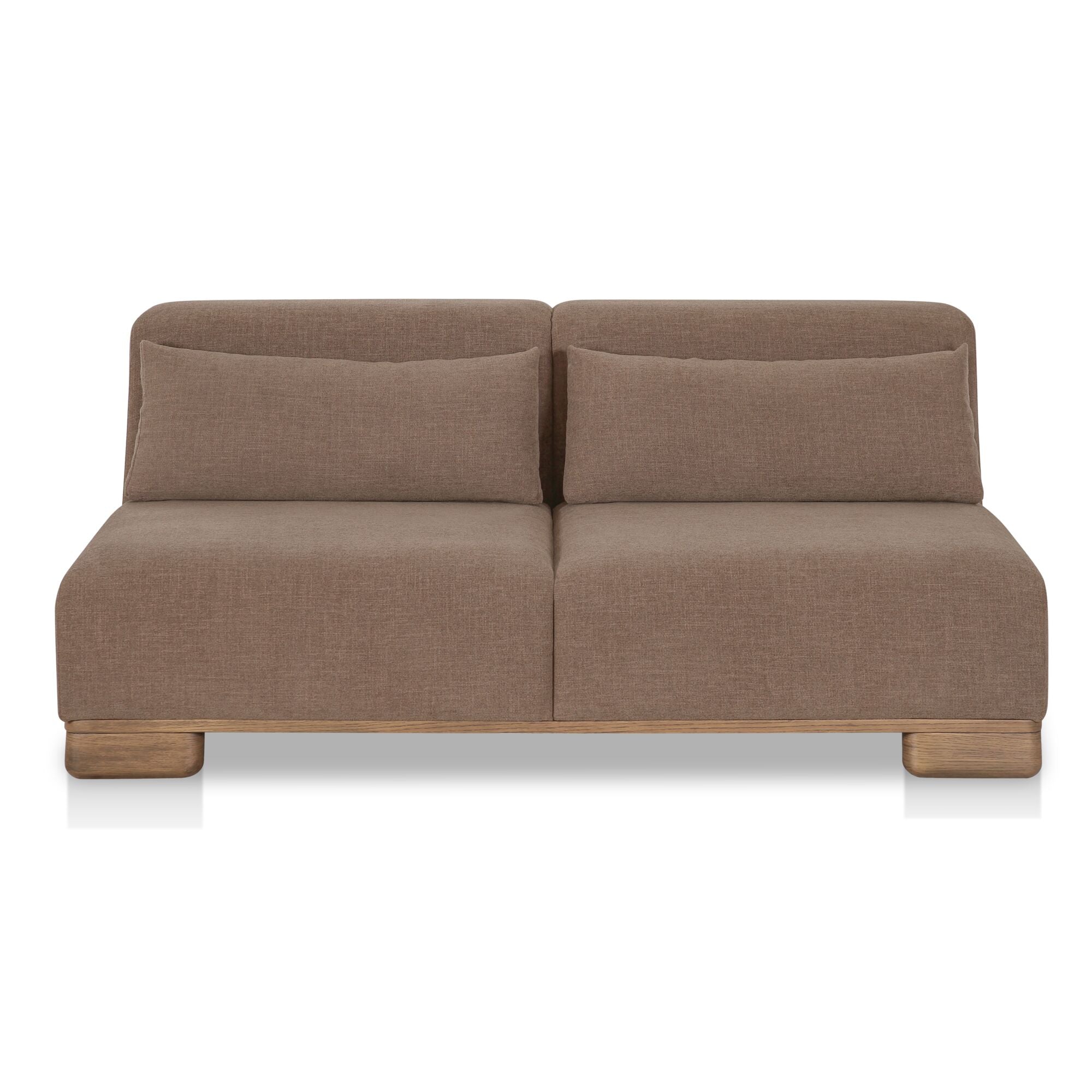 June Sofa Dark Brown by Moe's Home Collection