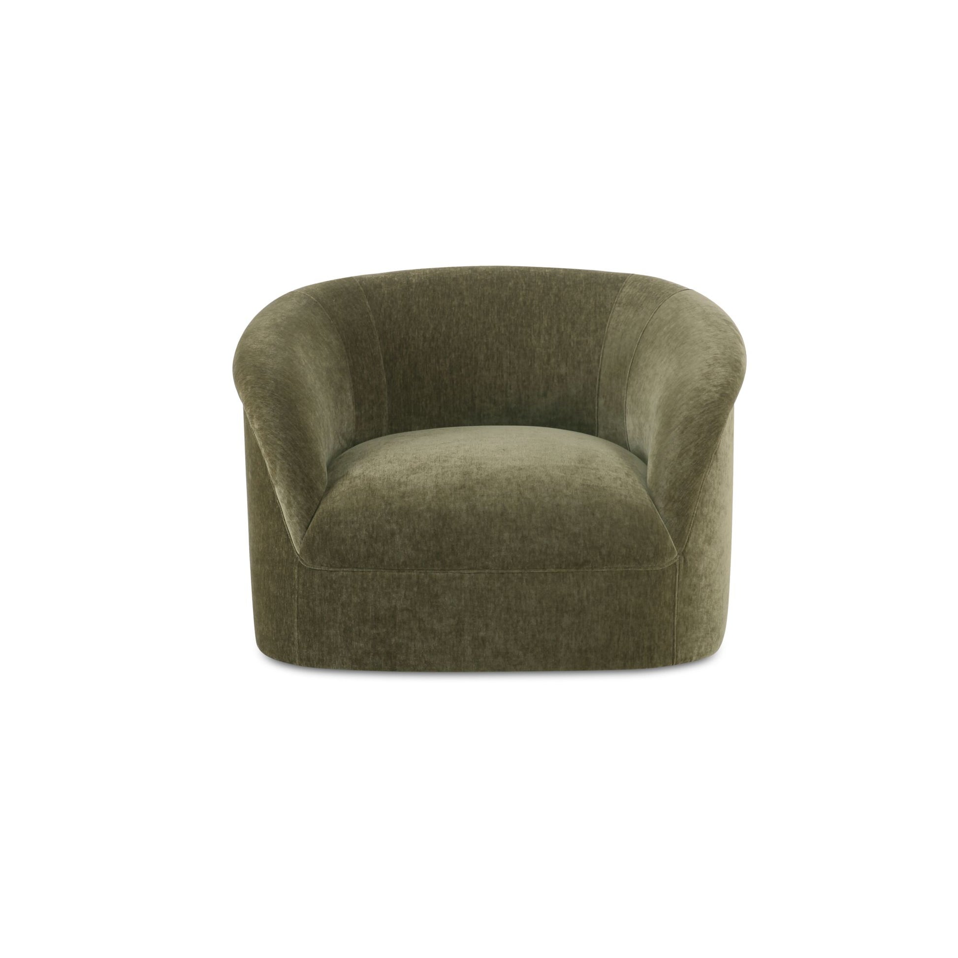 Thora Lounge Chair Dark Green by Moe's Home Collection