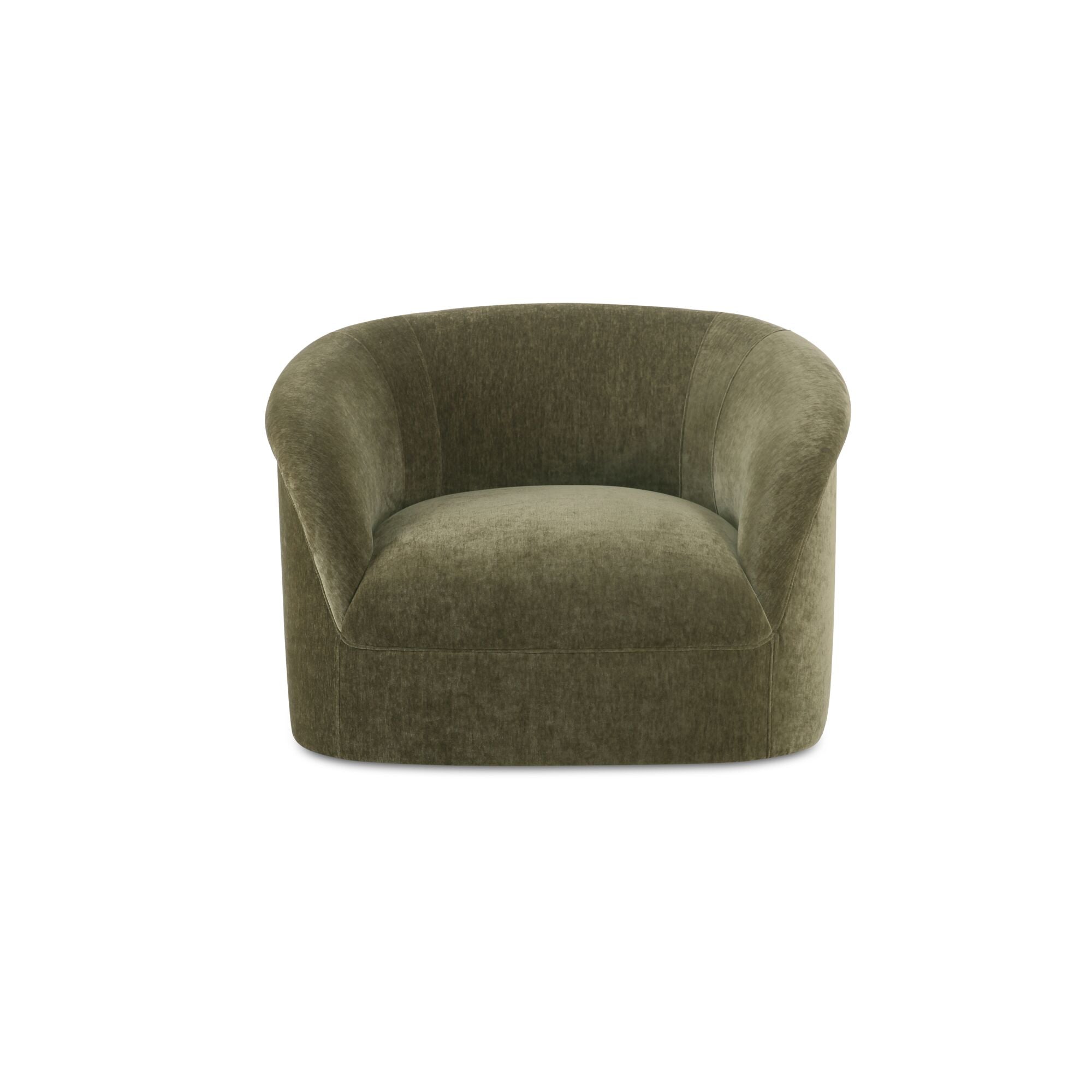 Thora Lounge Chair Dark Green by Moe's Home Collection