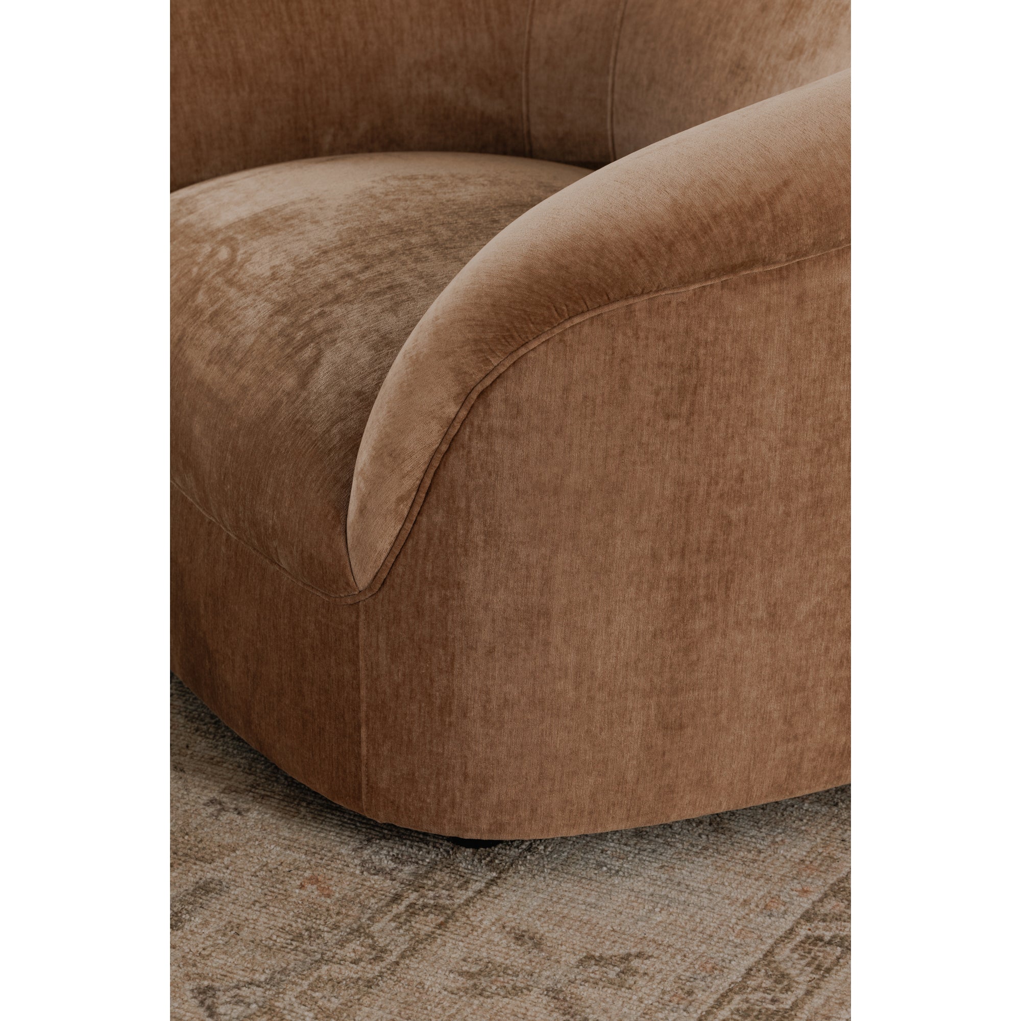 Thora Lounge Chair Blush by Moe's Home Collection - view 3