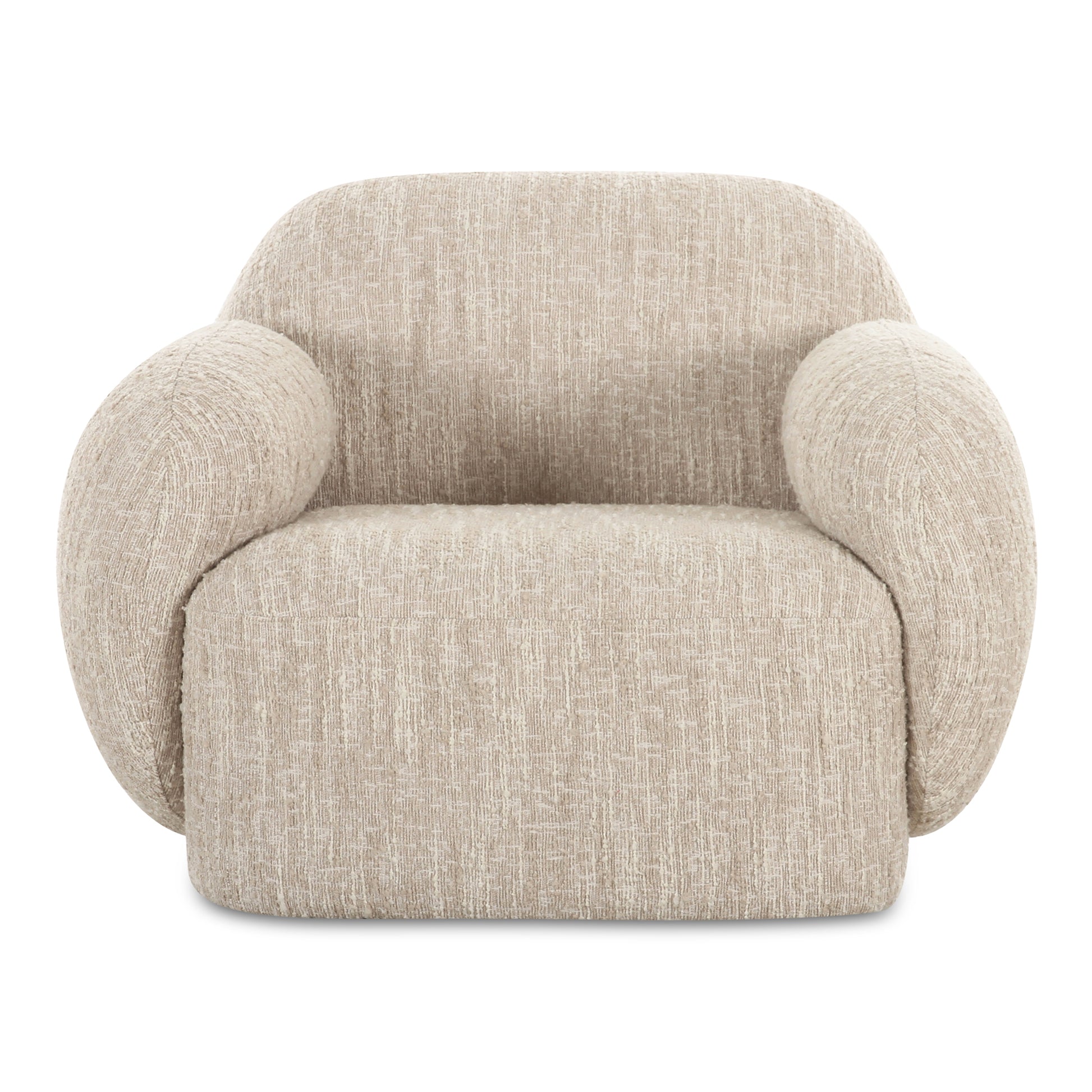 Hazel Lounge Chair Off White by Moe's Home Collection