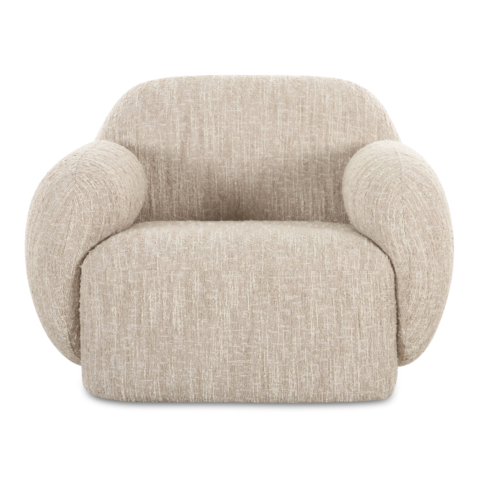 Hazel Lounge Chair Off White by Moe's Home Collection