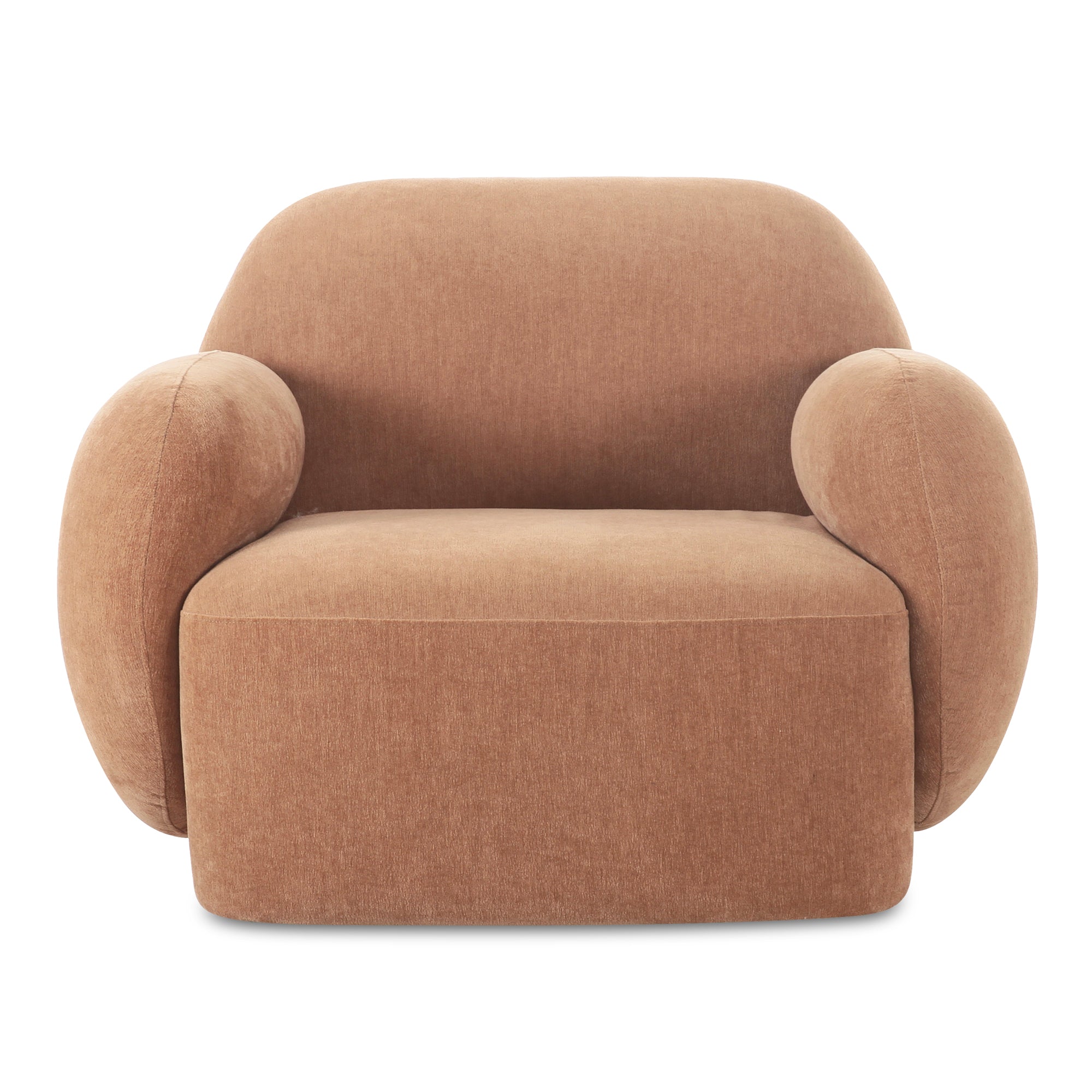Hazel Lounge Chair Copper by Moe's Home Collection