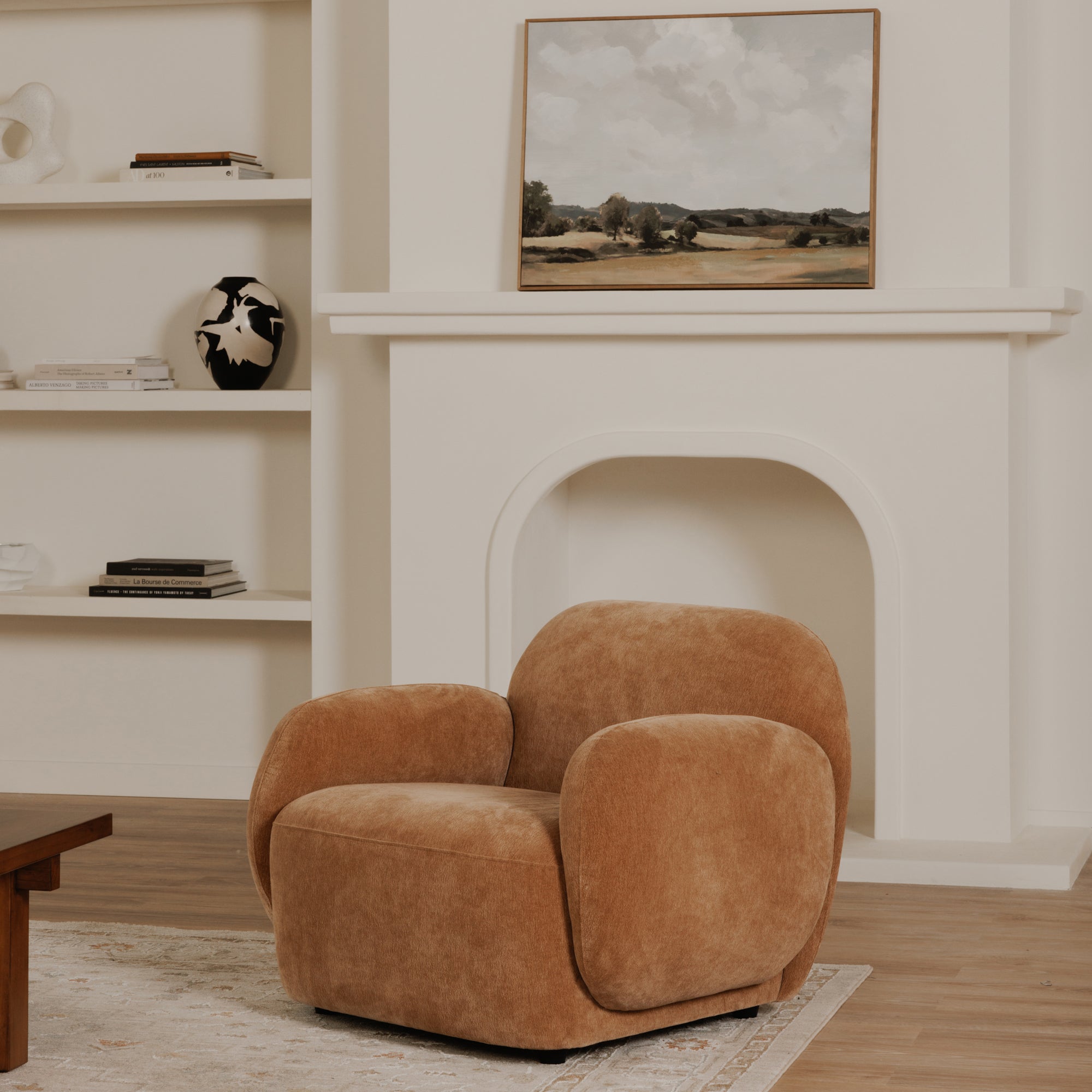Hazel Lounge Chair Copper by Moe's Home Collection - view 2