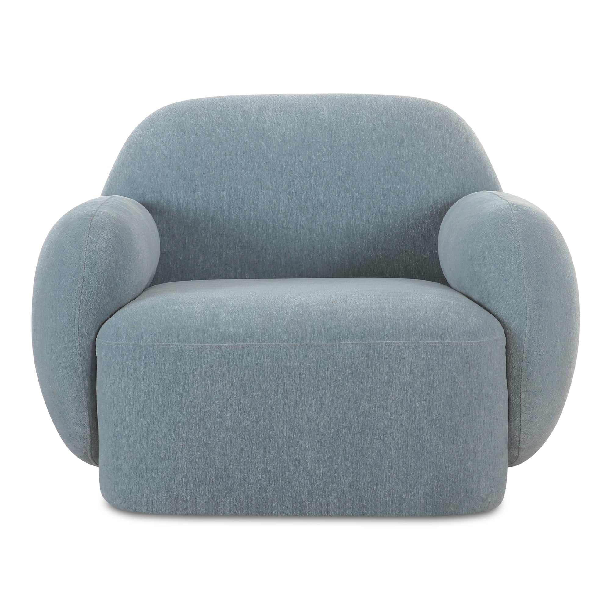 Hazel Lounge Chair Light Blue by Moe's Home Collection