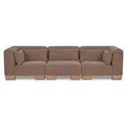 June Modular Sofa Dark Brown by Moe's Home Collection