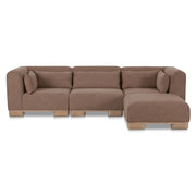 June Lounge Modular Sectional Dark Brown by Moe's Home Collection