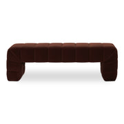 Verity Bench Warm Brown by Moe's Home Collection