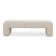 Verity Bench Oatmeal by Moe's Home Collection