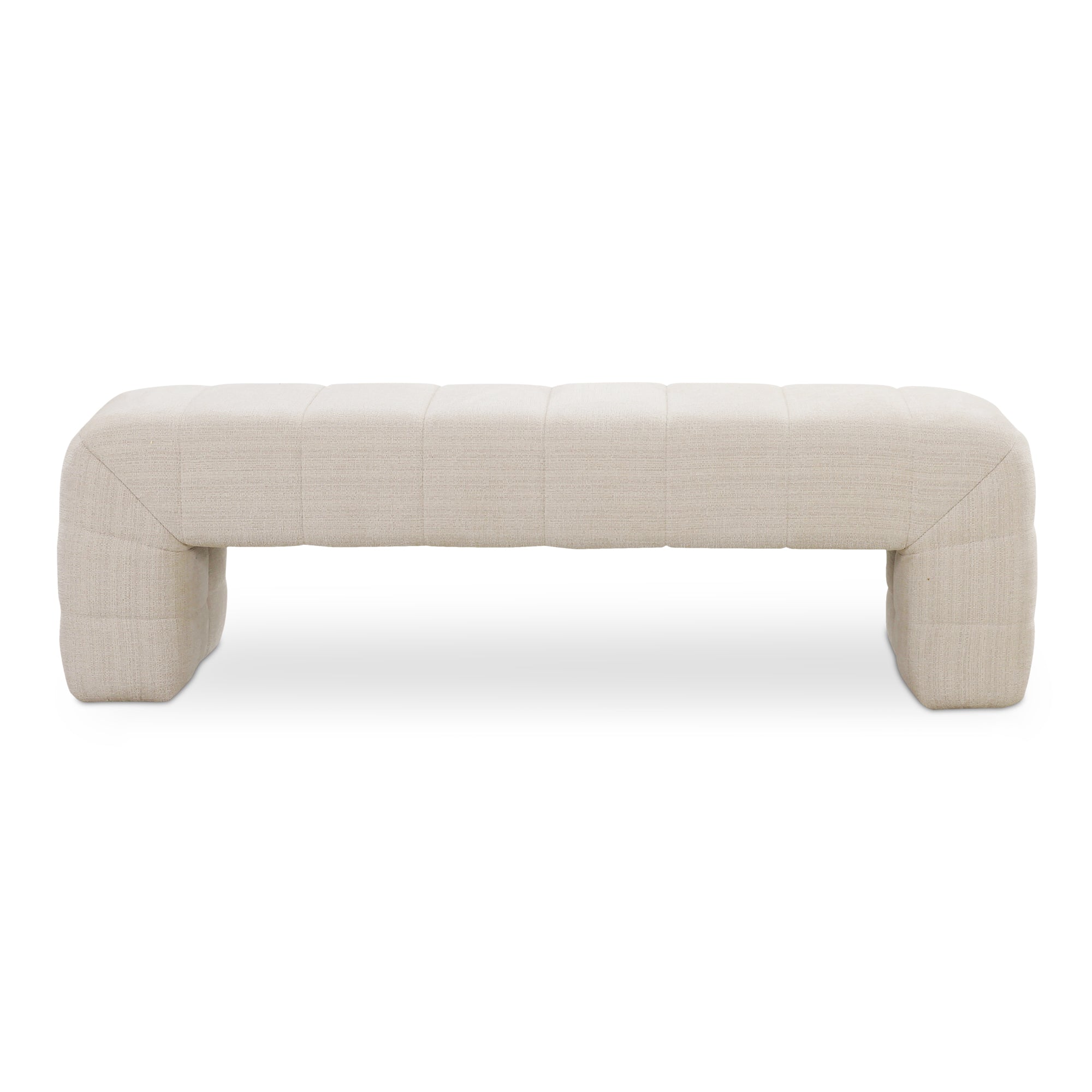 Verity Bench Oatmeal by Moe's Home Collection