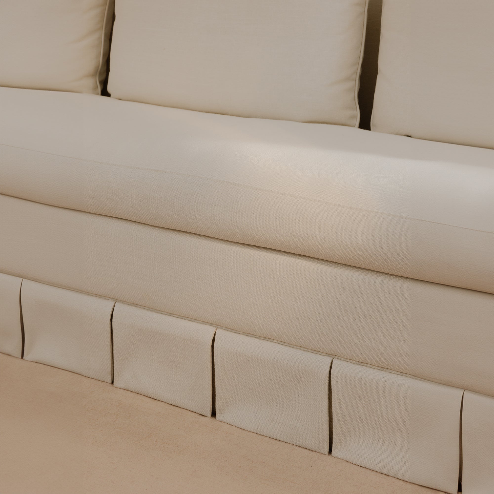 Pellicano Sofa Cream by Moe's Home Collection - view 4