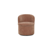 Dane Swivel Dining Chair Heritage Pink by Moe's Home Collection