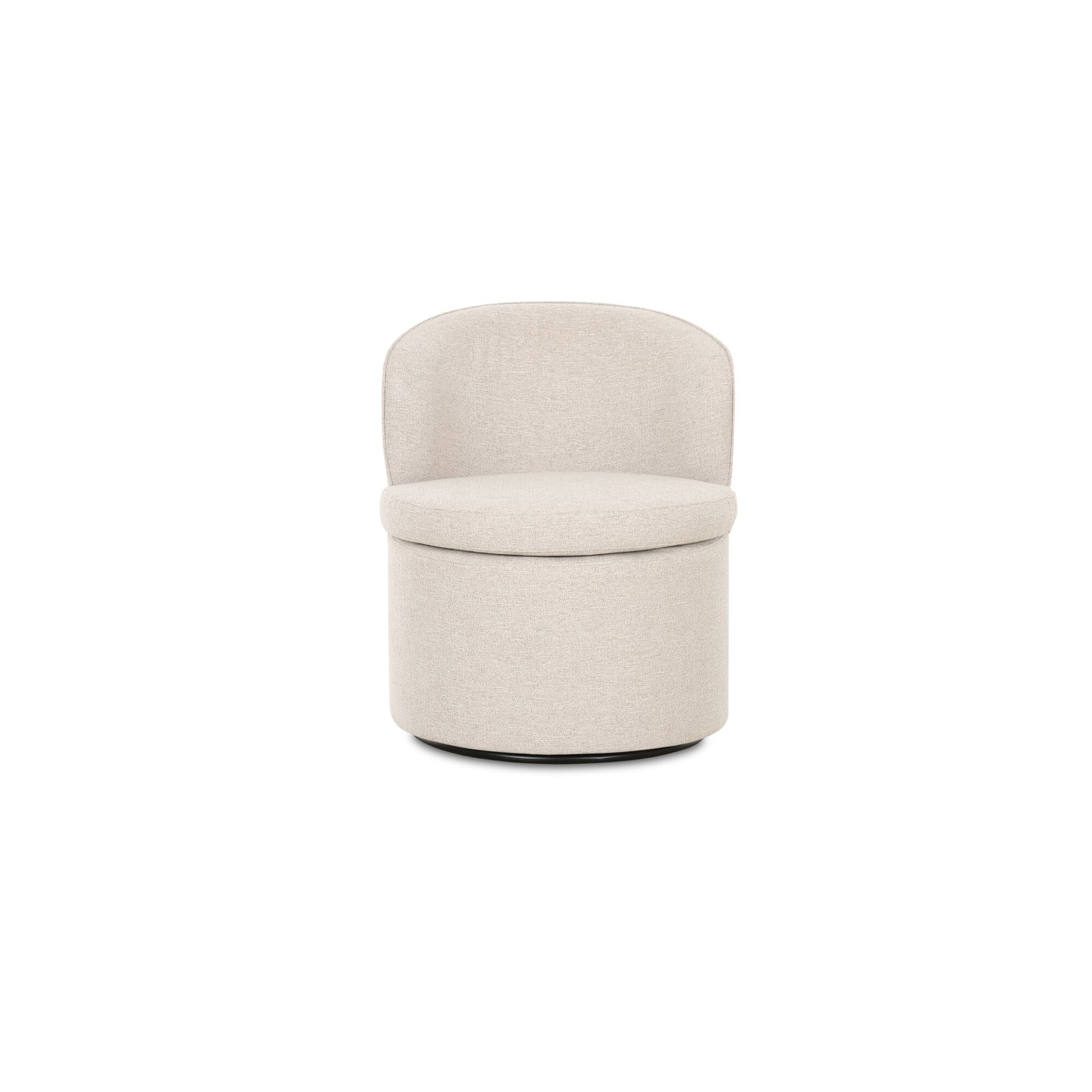 Dane Swivel Dining Chair Oatmeal by Moe's Home Collection
