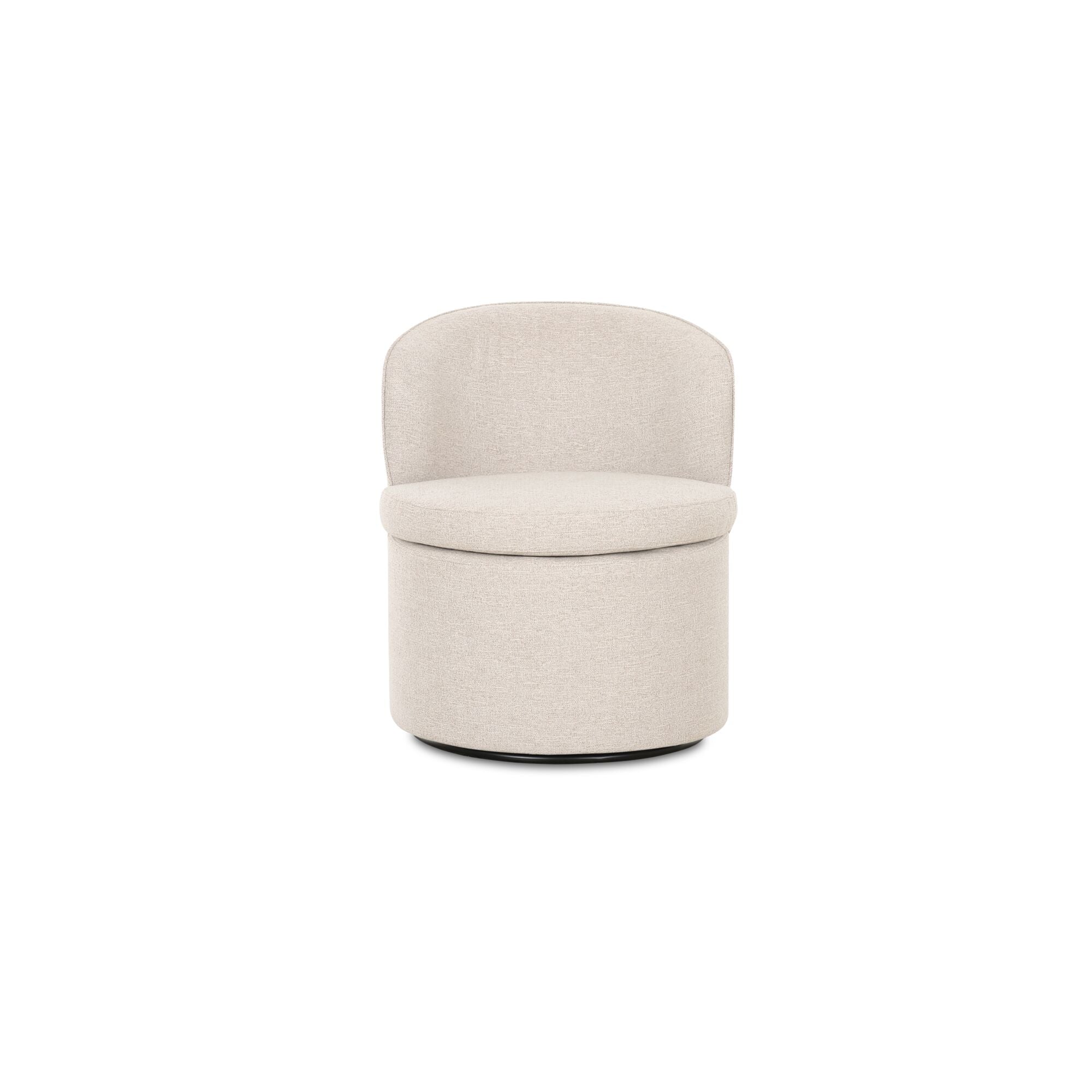 Dane Swivel Dining Chair Oatmeal by Moe's Home Collection