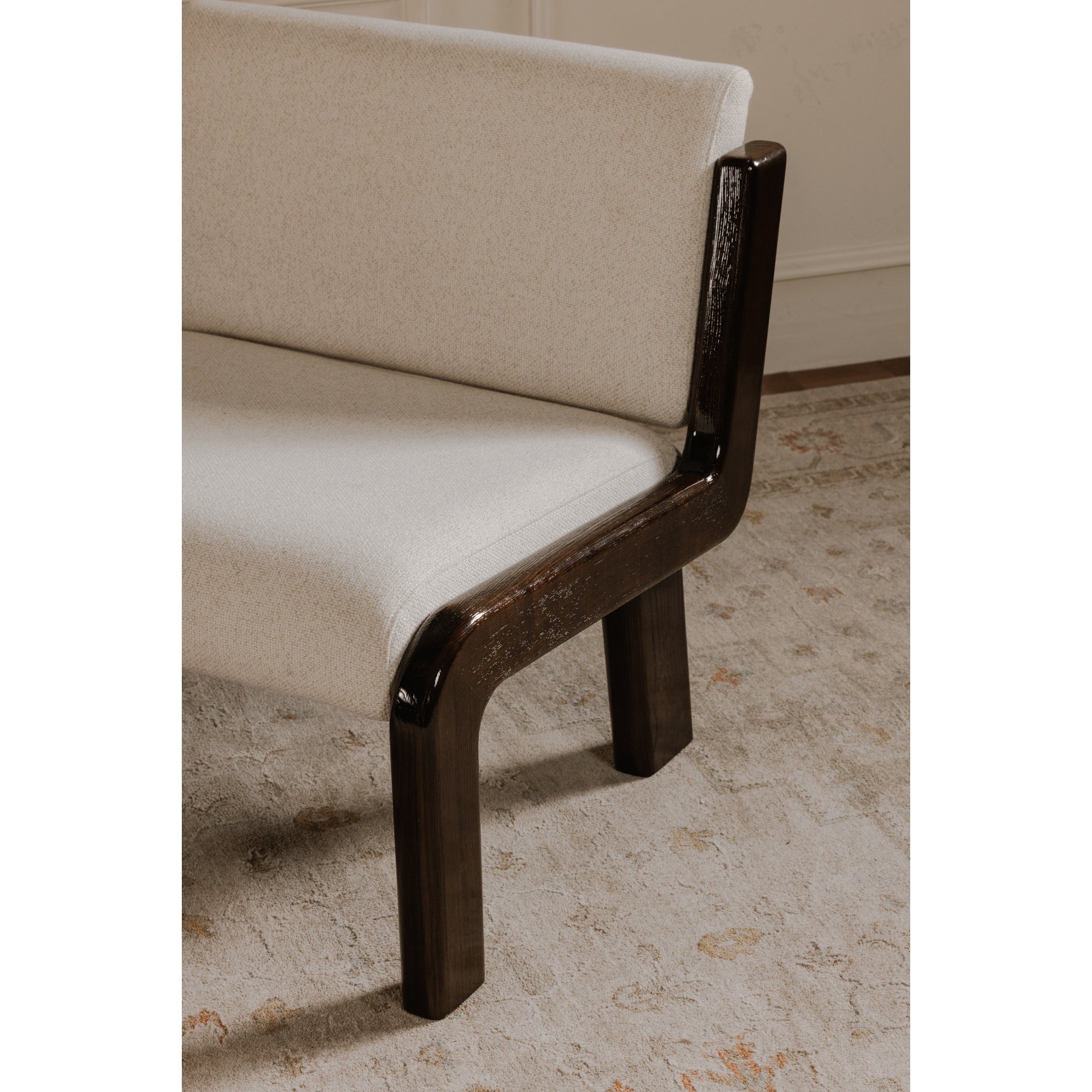 Edie Accent Chair Flecked Ivory by Moe's Home Collection - view 2