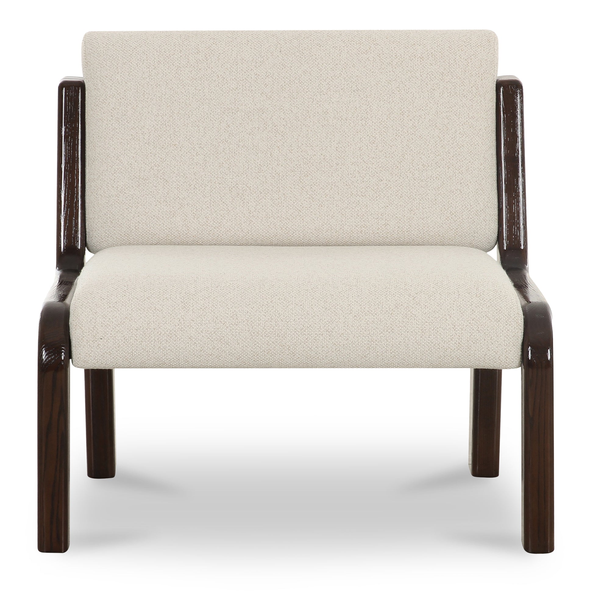 Edie Accent Chair Flecked Ivory by Moe's Home Collection