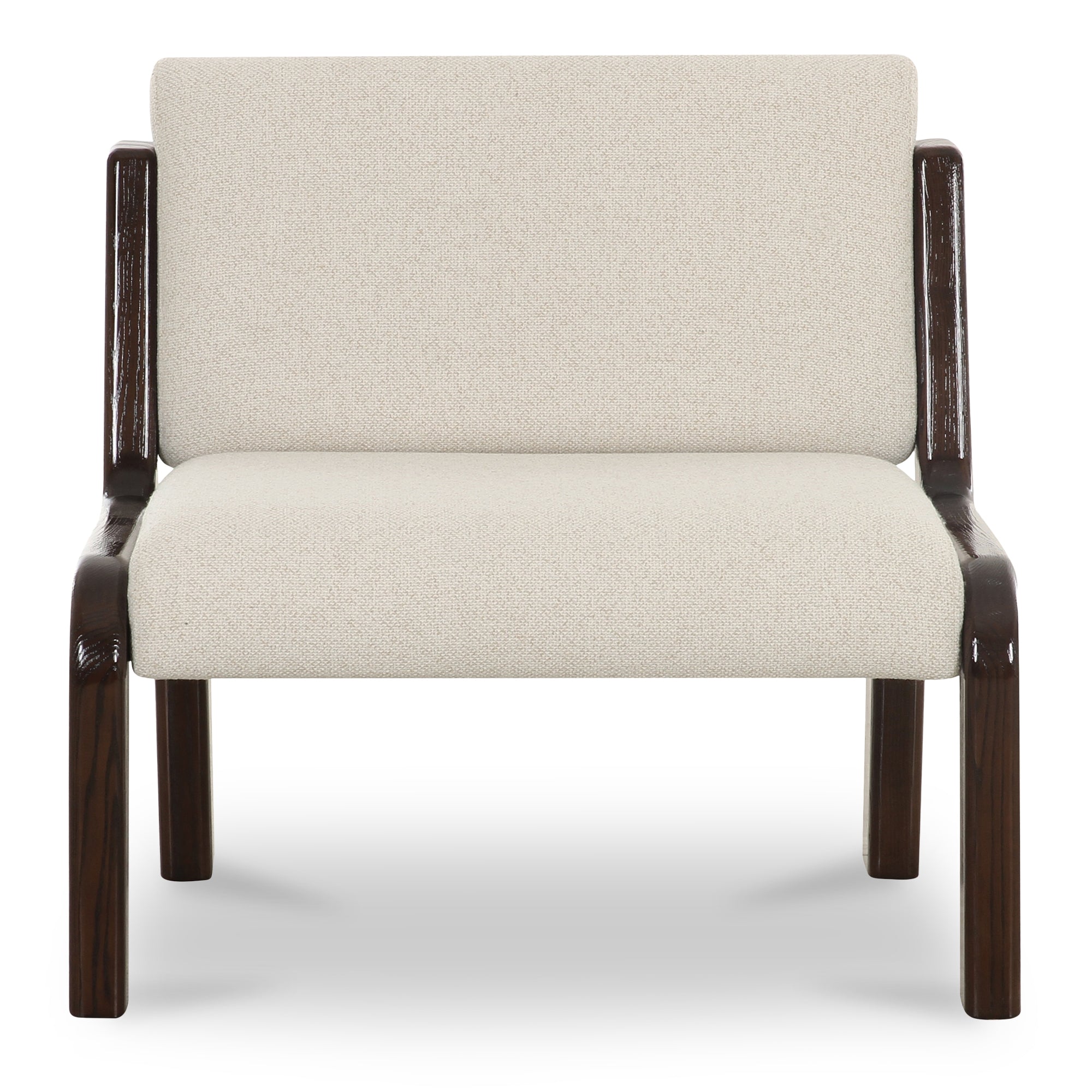 Edie Accent Chair Flecked Ivory by Moe's Home Collection