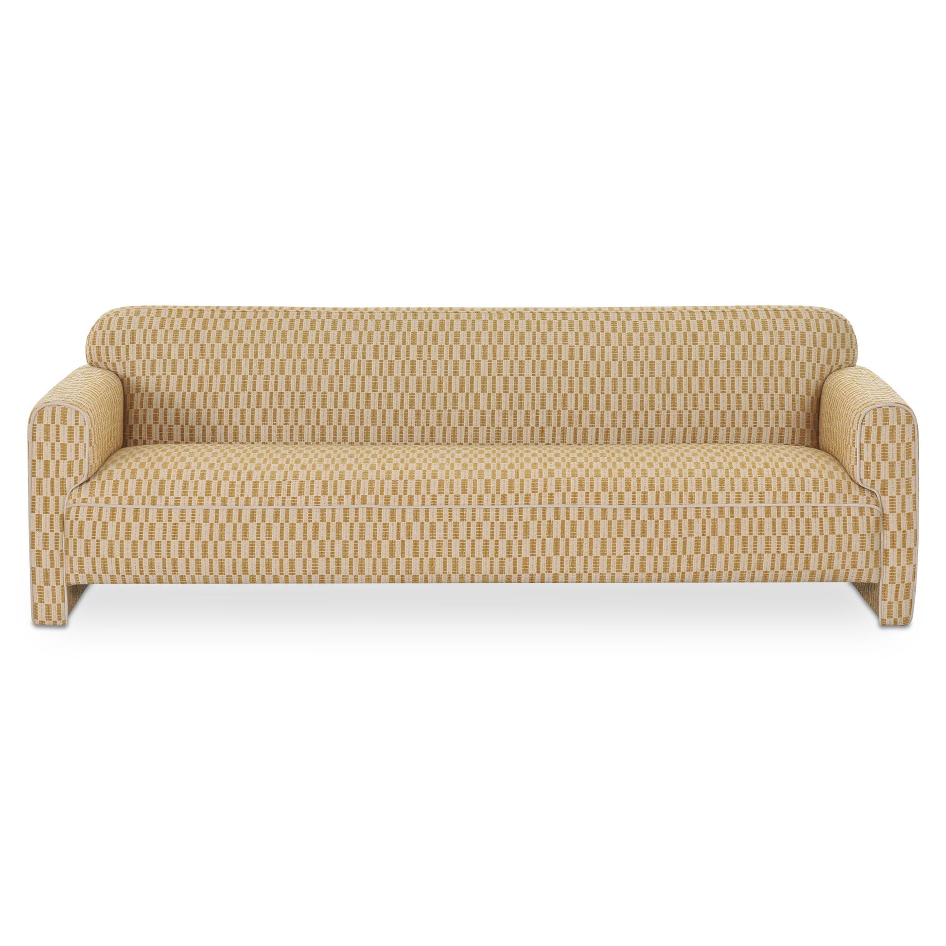 Leo Sofa Chartreuse by Moe's Home Collection