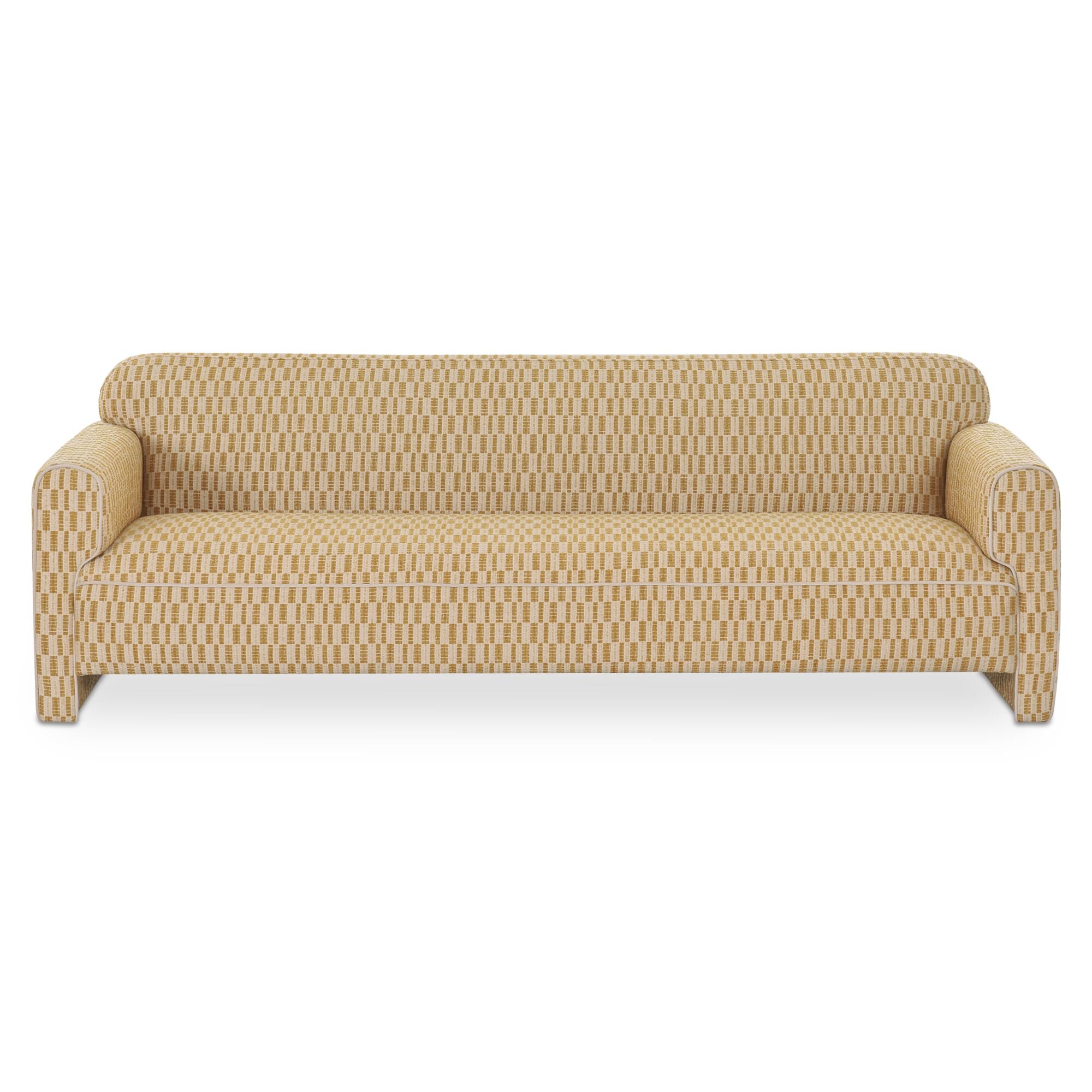 Leo Sofa Chartreuse by Moe's Home Collection