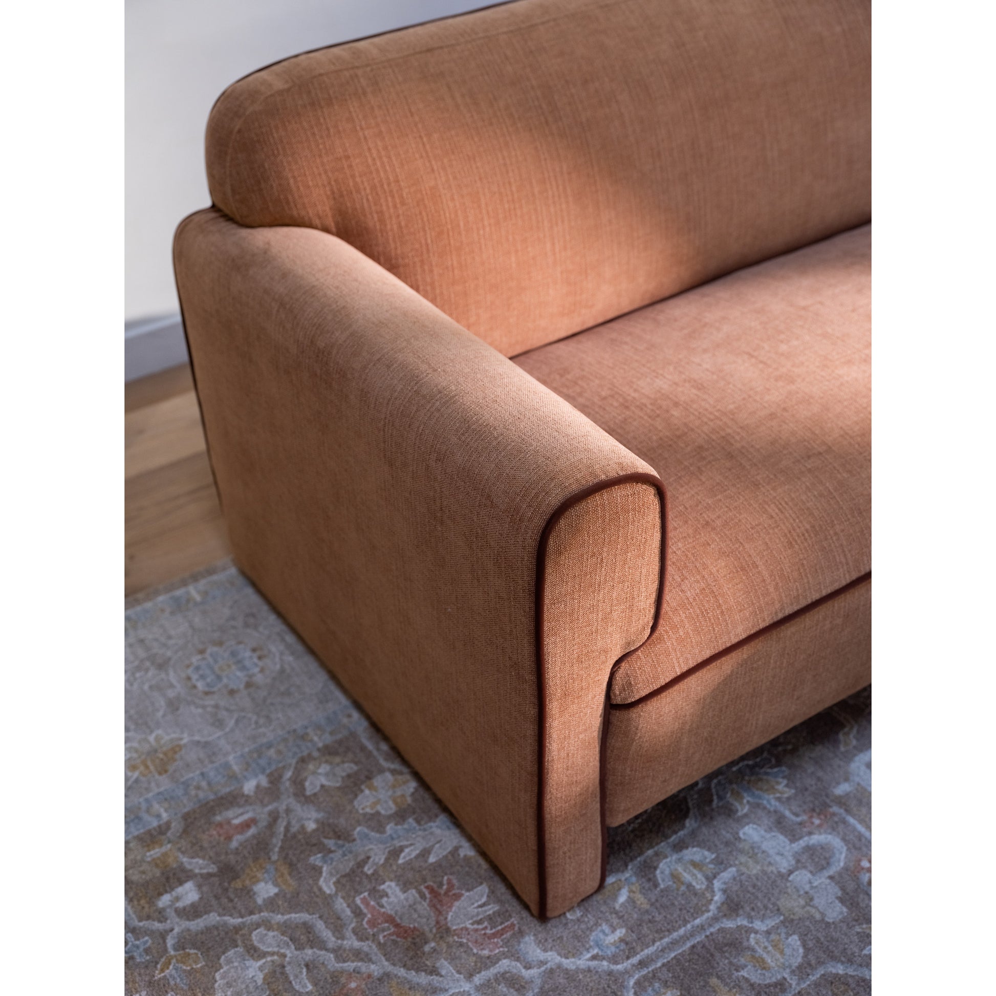 Leo Sofa Light Brown by Moe's Home Collection - view 2
