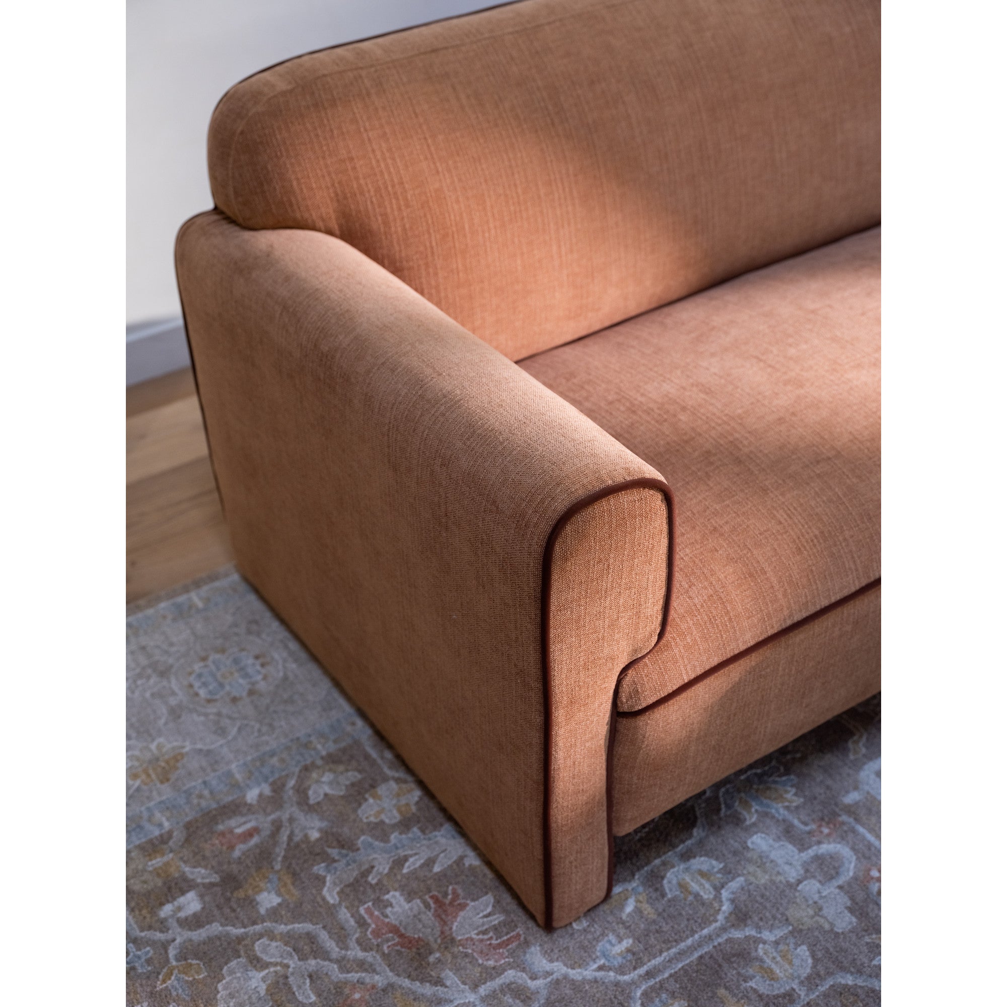 Leo Sofa Light Brown by Moe's Home Collection - view 2