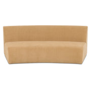 Naomi Concave Sofa Golden Yellow by Moe's Home Collection