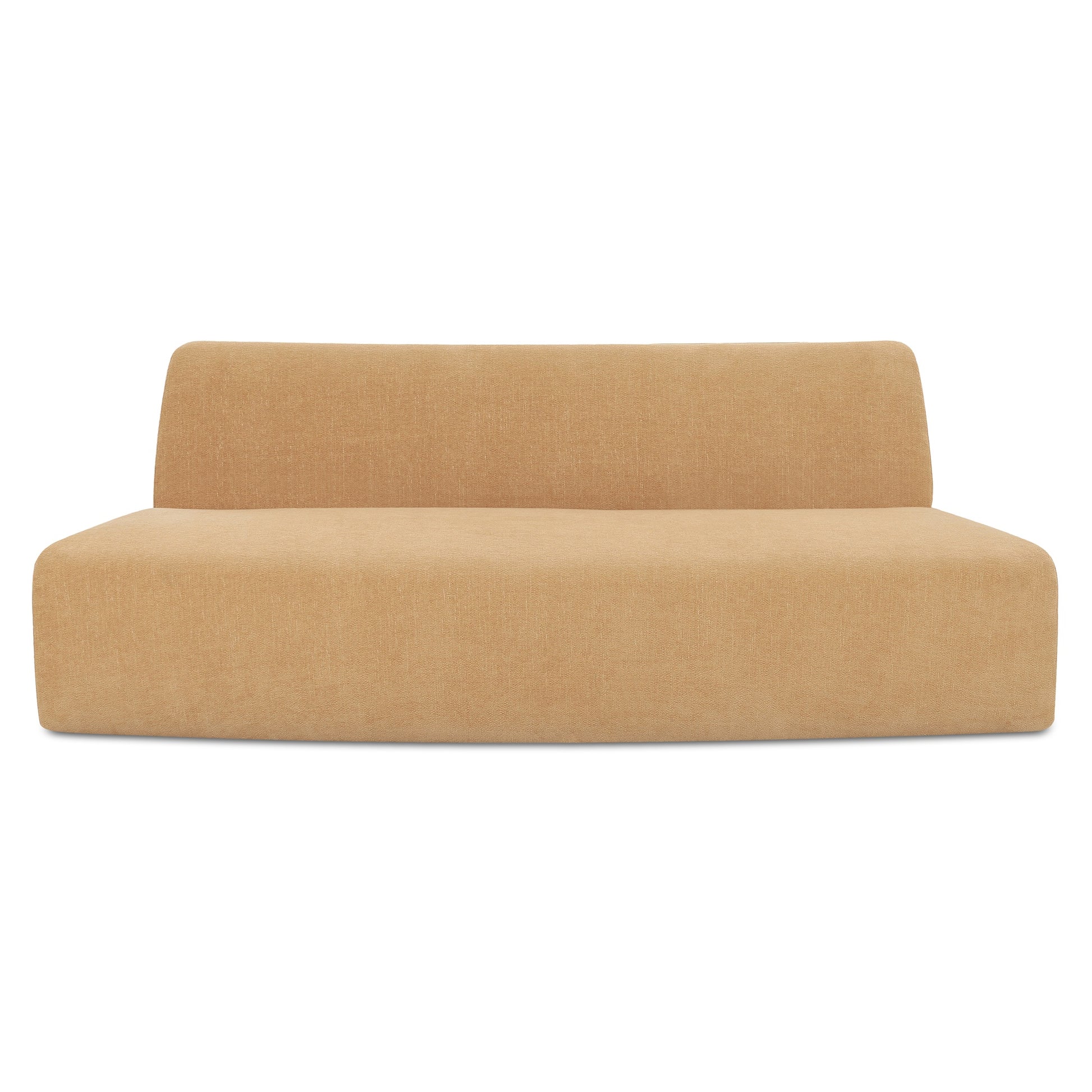 Naomi Convex Sofa Golden Yellow by Moe's Home Collection