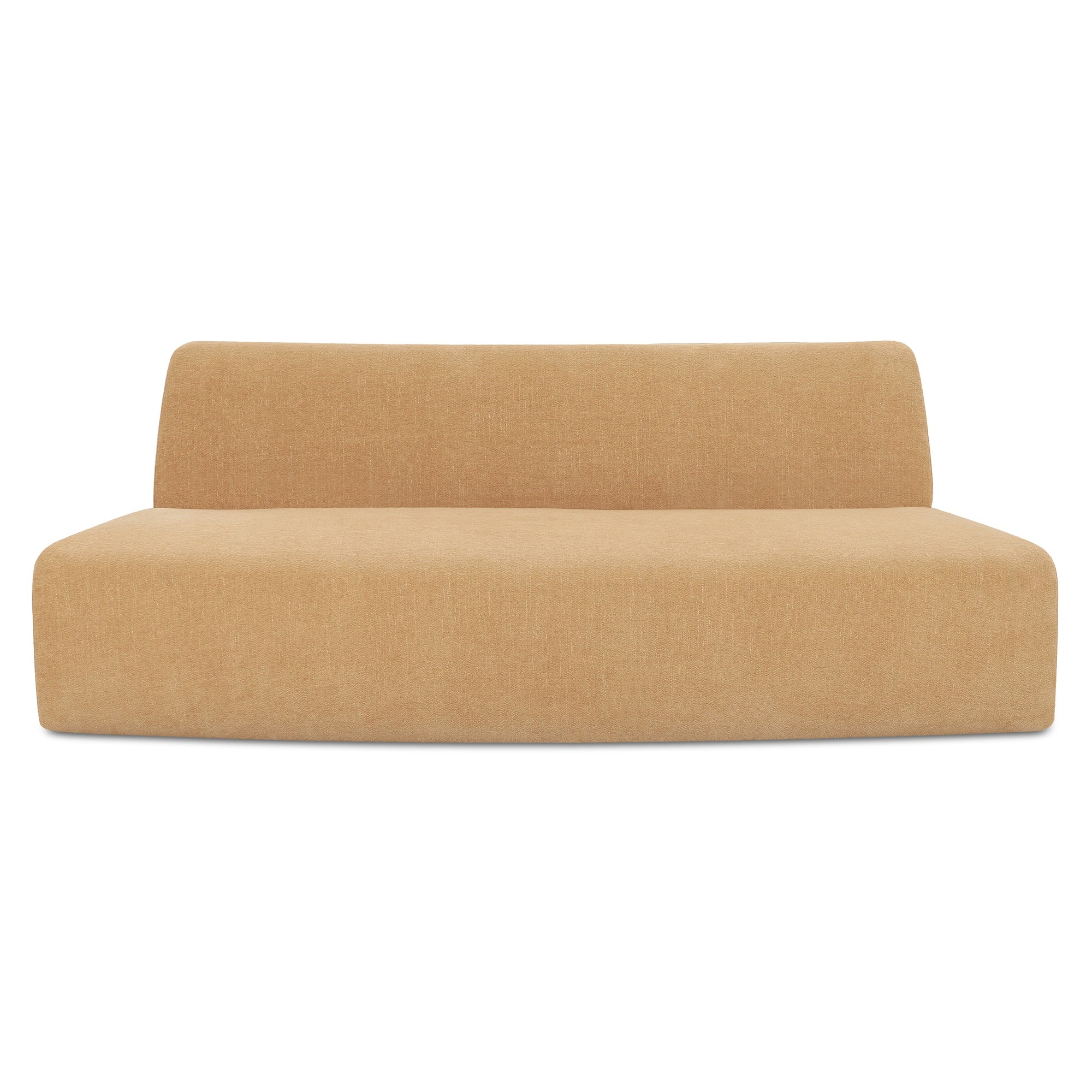 Naomi Convex Sofa Golden Yellow by Moe's Home Collection