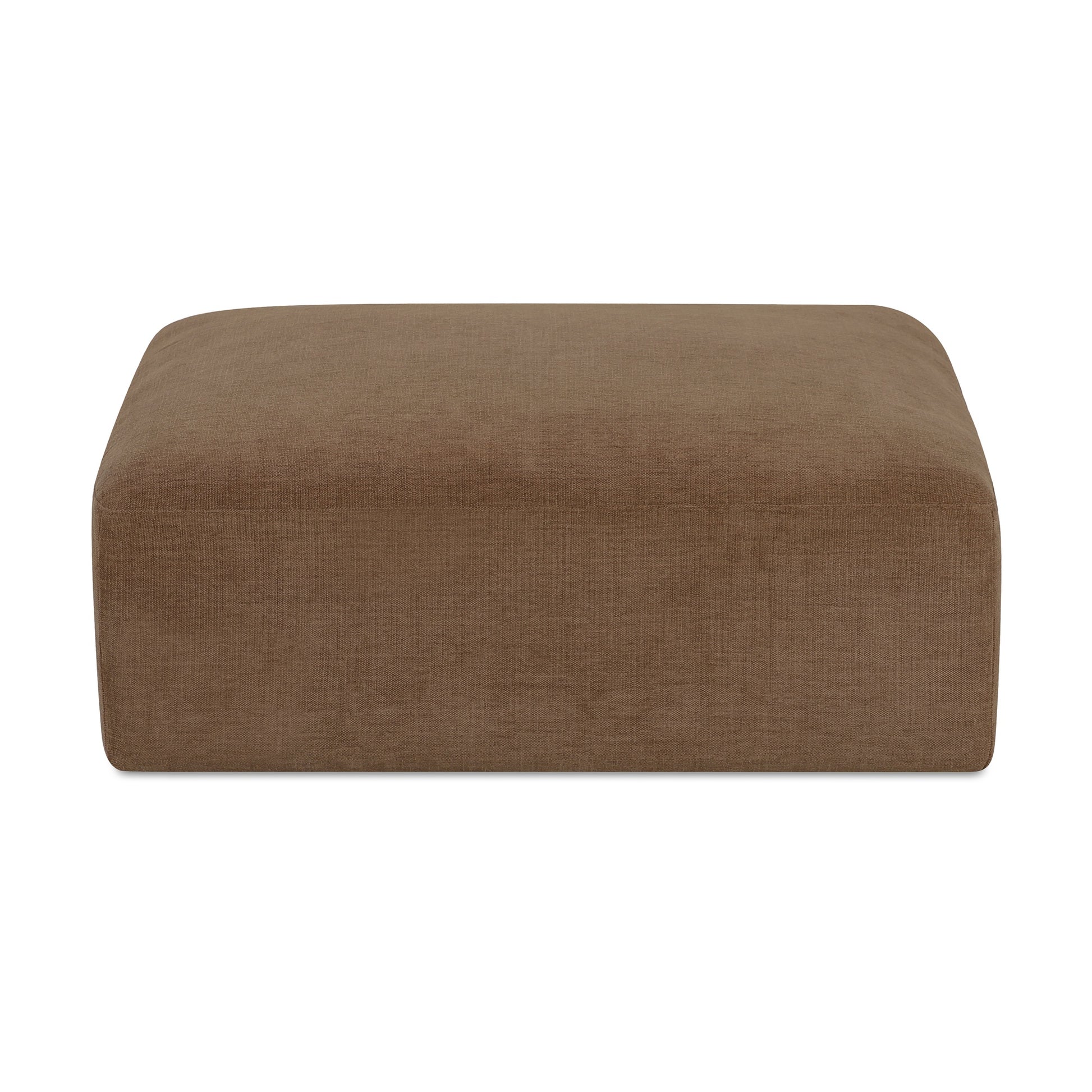 Matina Ottoman Taupe by Moe's Home Collection
