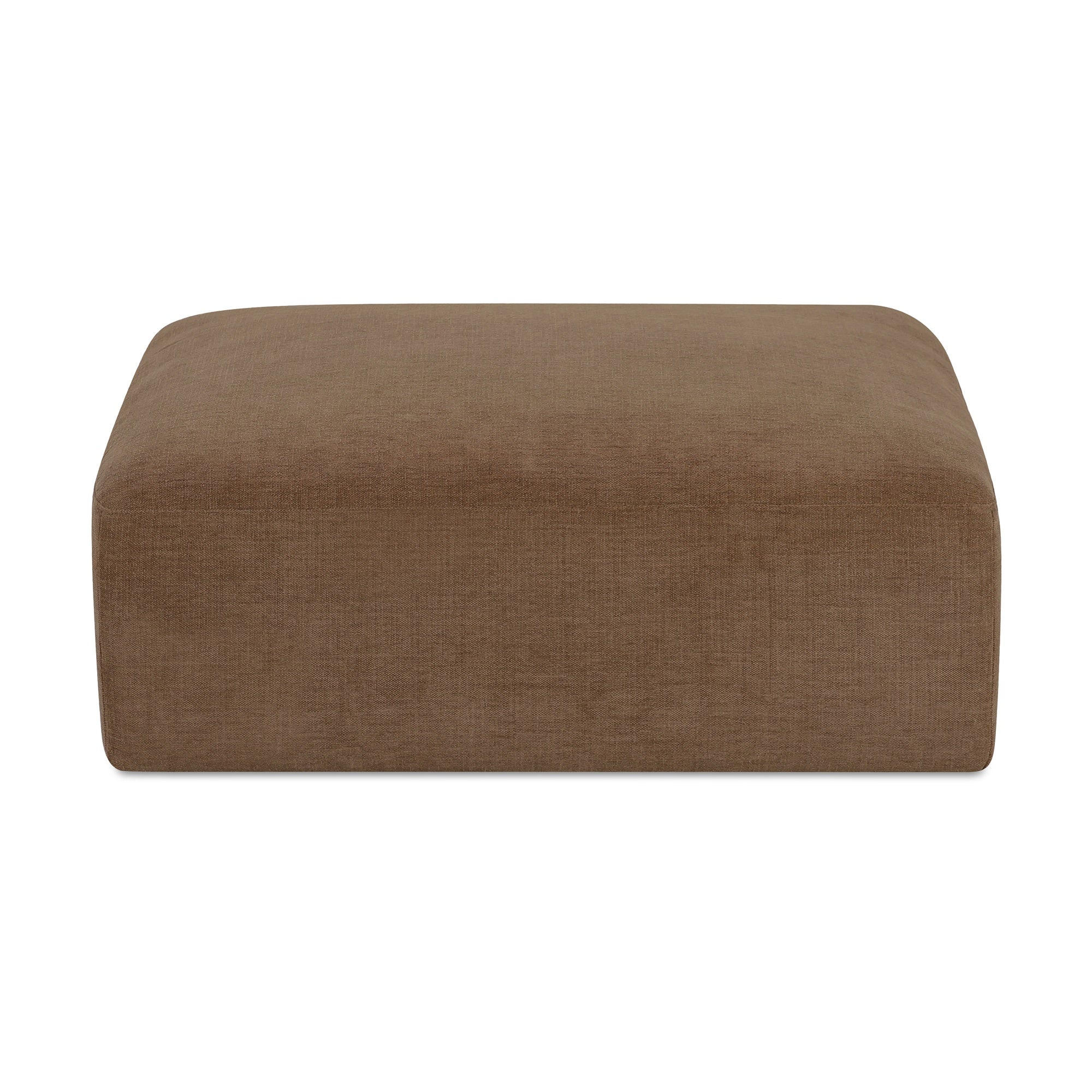 Matina Ottoman Taupe by Moe's Home Collection