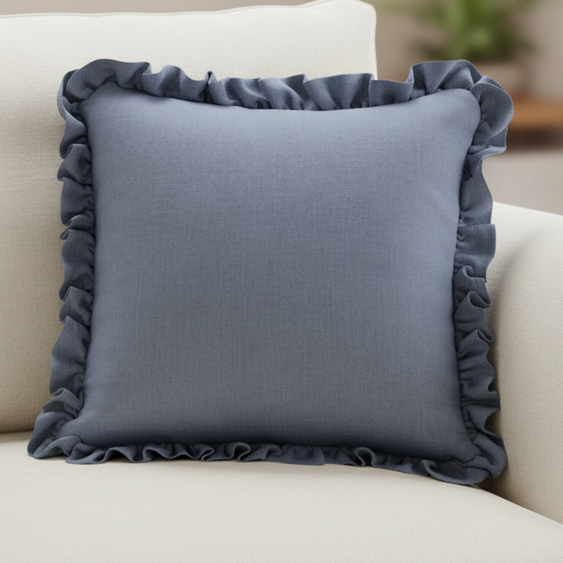 Betty 20 Inch Cushion Blue by Moe's Home Collection - view 2