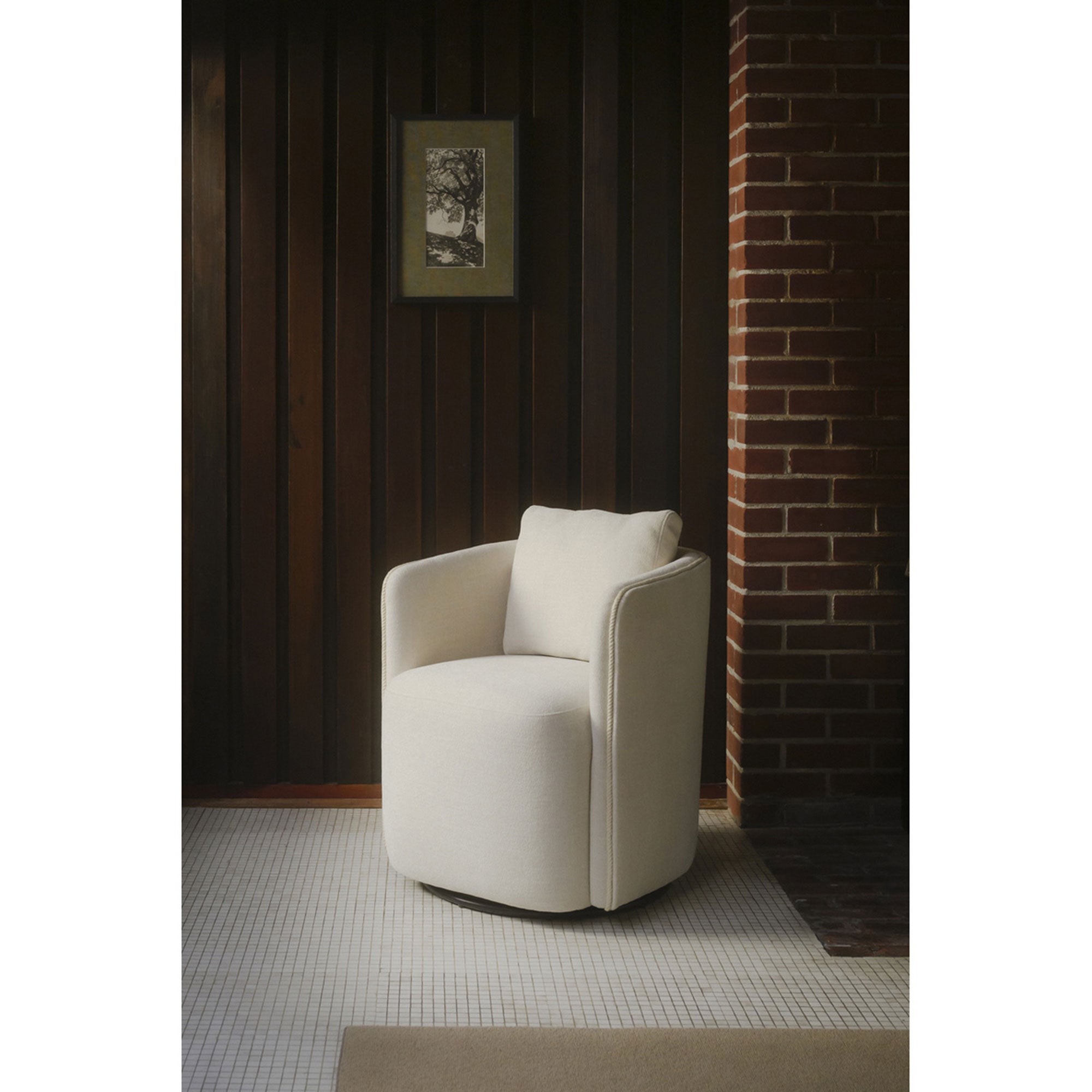 Cecil Dining Chair Warm White by Moe's Home Collection - view 2