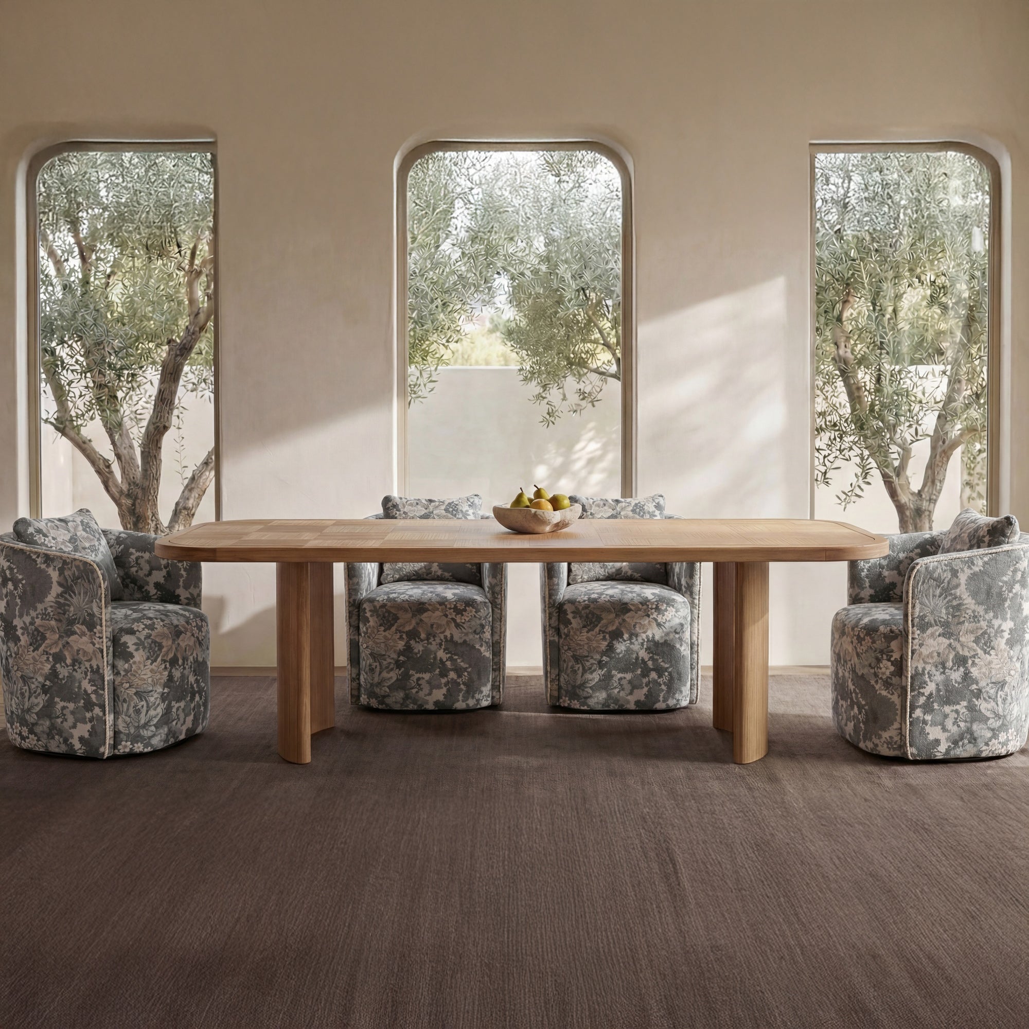 Cecil Dining Chair Tapestry by Moe's Home Collection - view 2