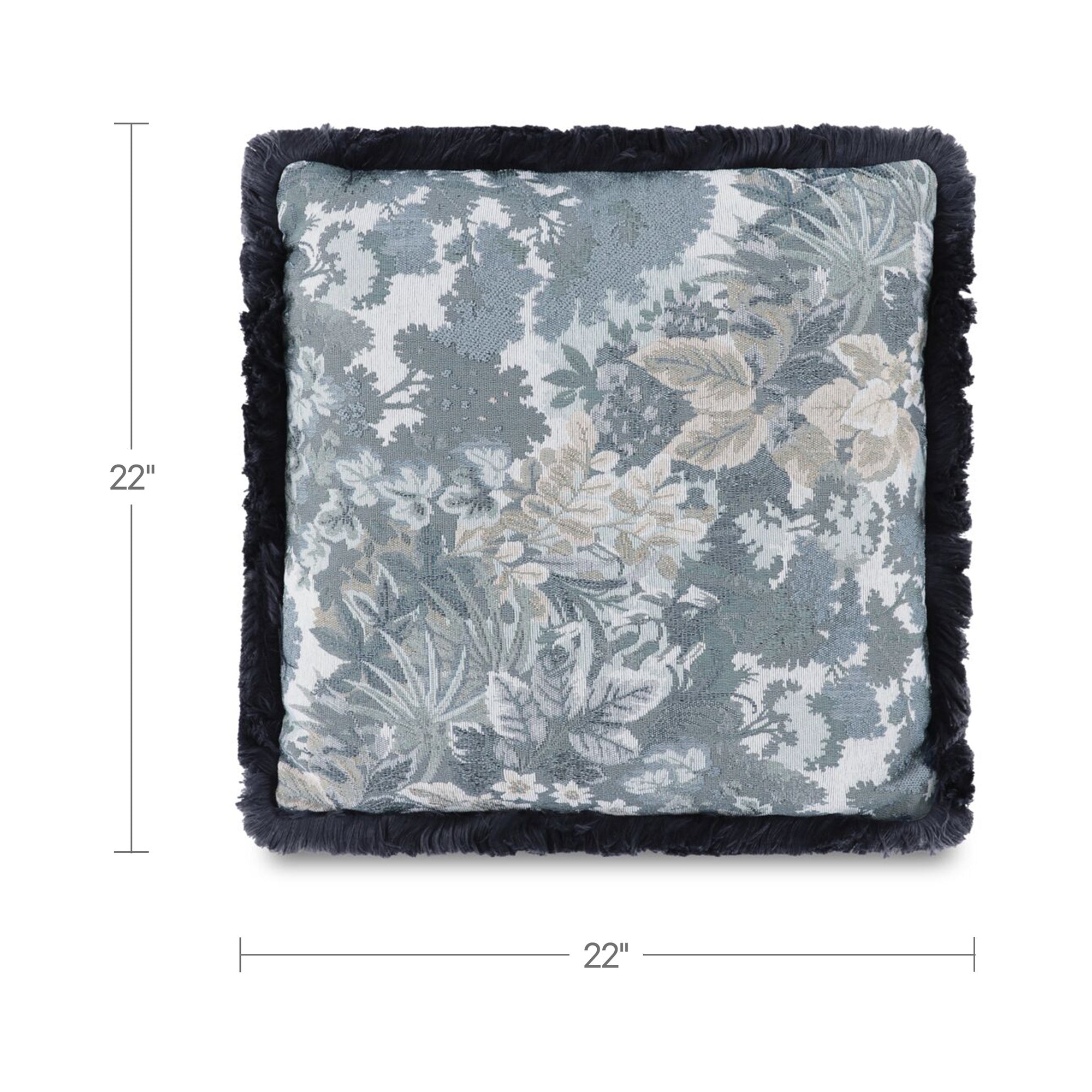 Yasmin Square Cushion Tapestry by Moe's Home Collection - view 3