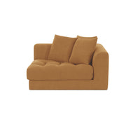 Davie Corner Chair Golden Yellow by Moe's Home Collection